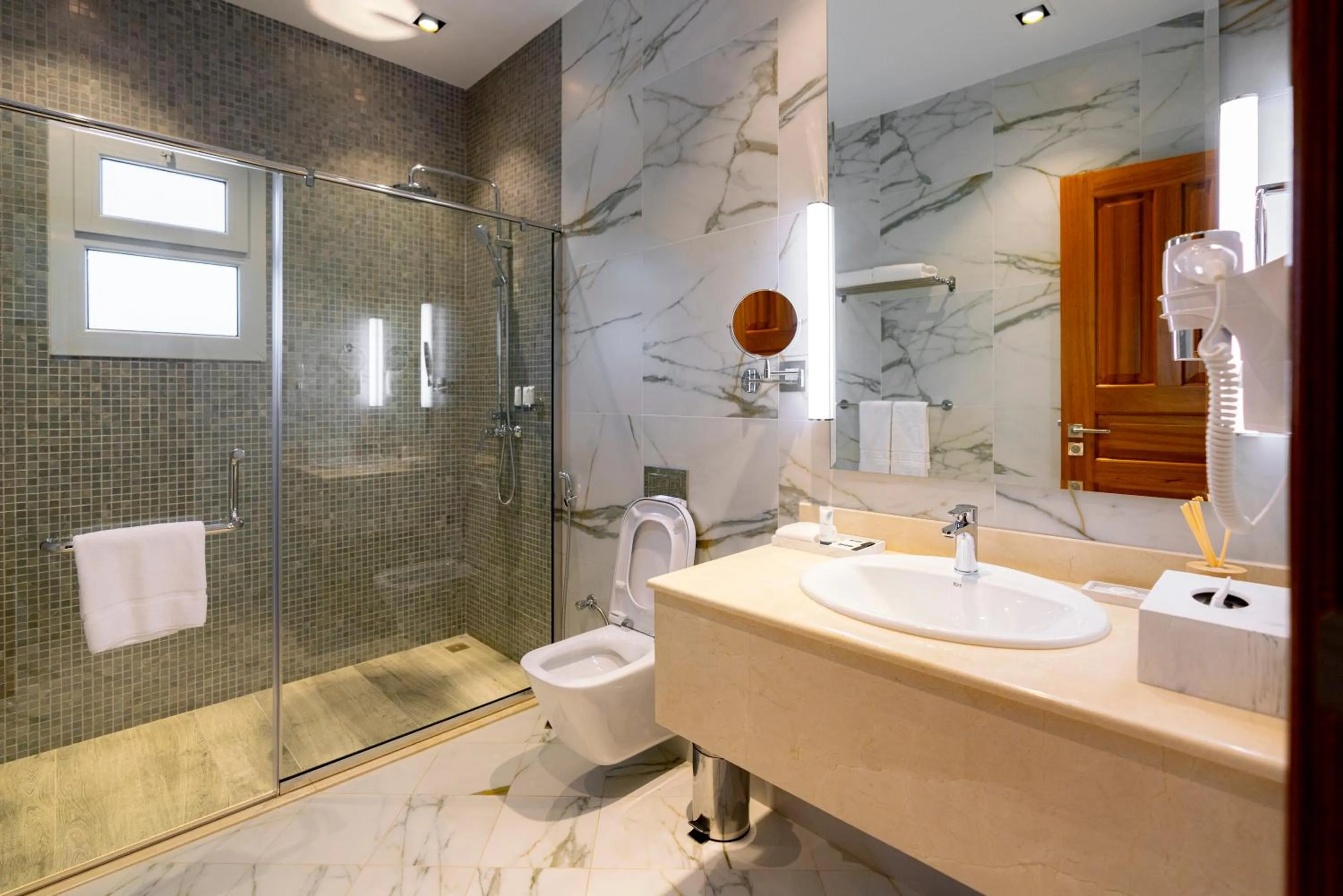 Bathroom in Damask Resort