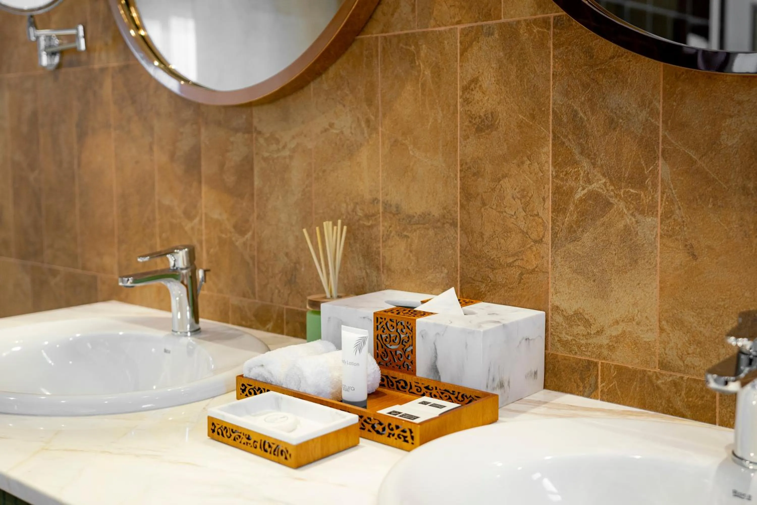 Bathroom in Damask Resort