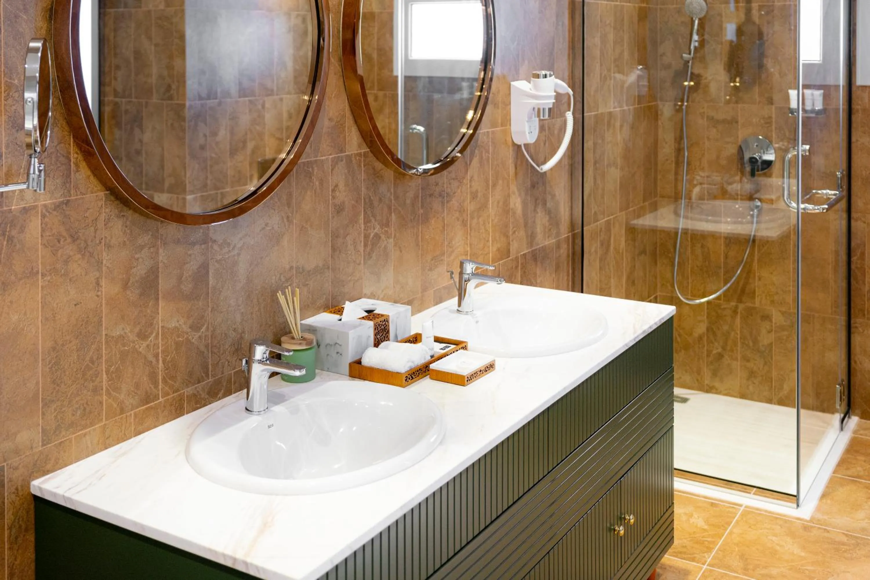 Shower in Damask Resort