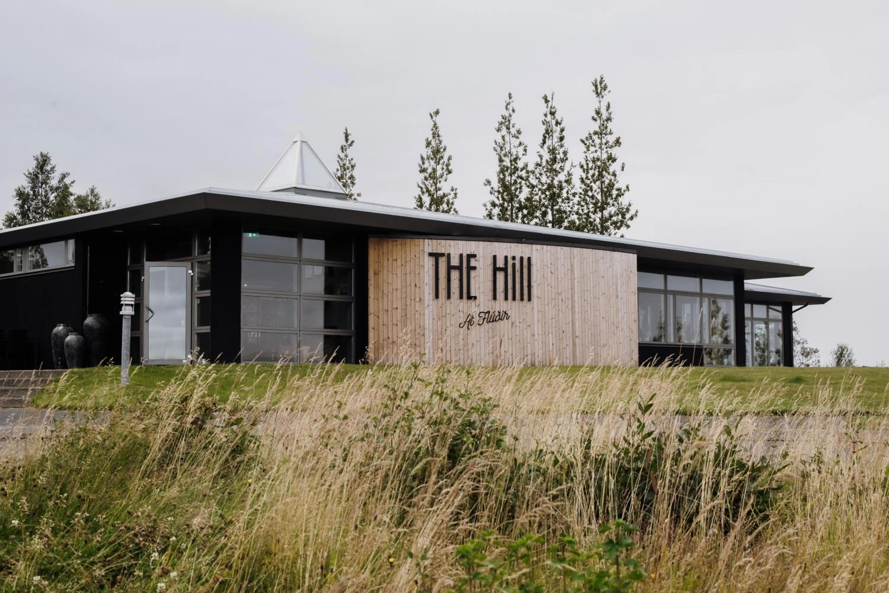 Property building in The Hill Hotel at Flúðir
