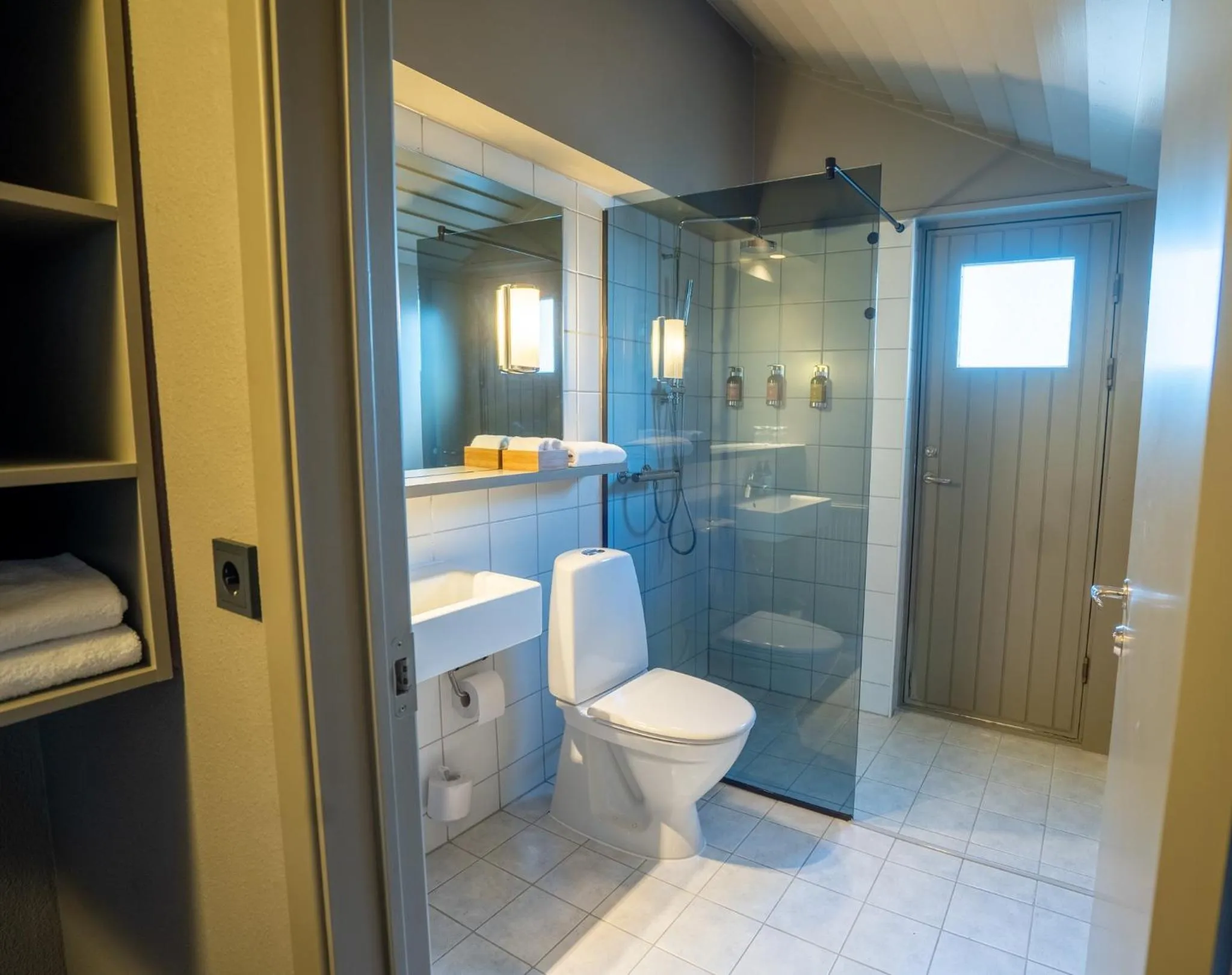 Bathroom in The Hill Hotel at Flúðir