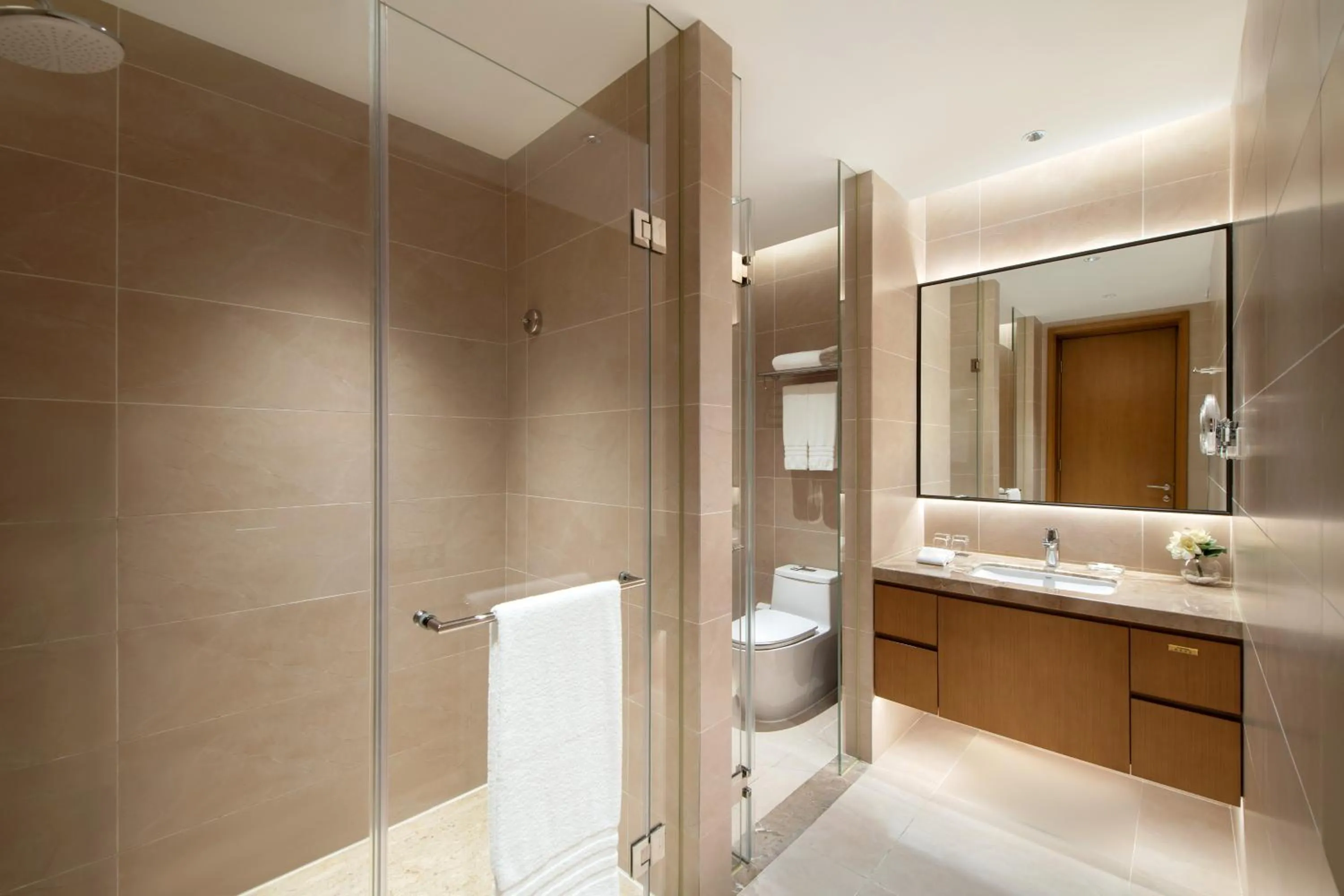 Bathroom in Dongguan Forum Hotel and Apartment - Former Pullman hotel Dongguan Forum