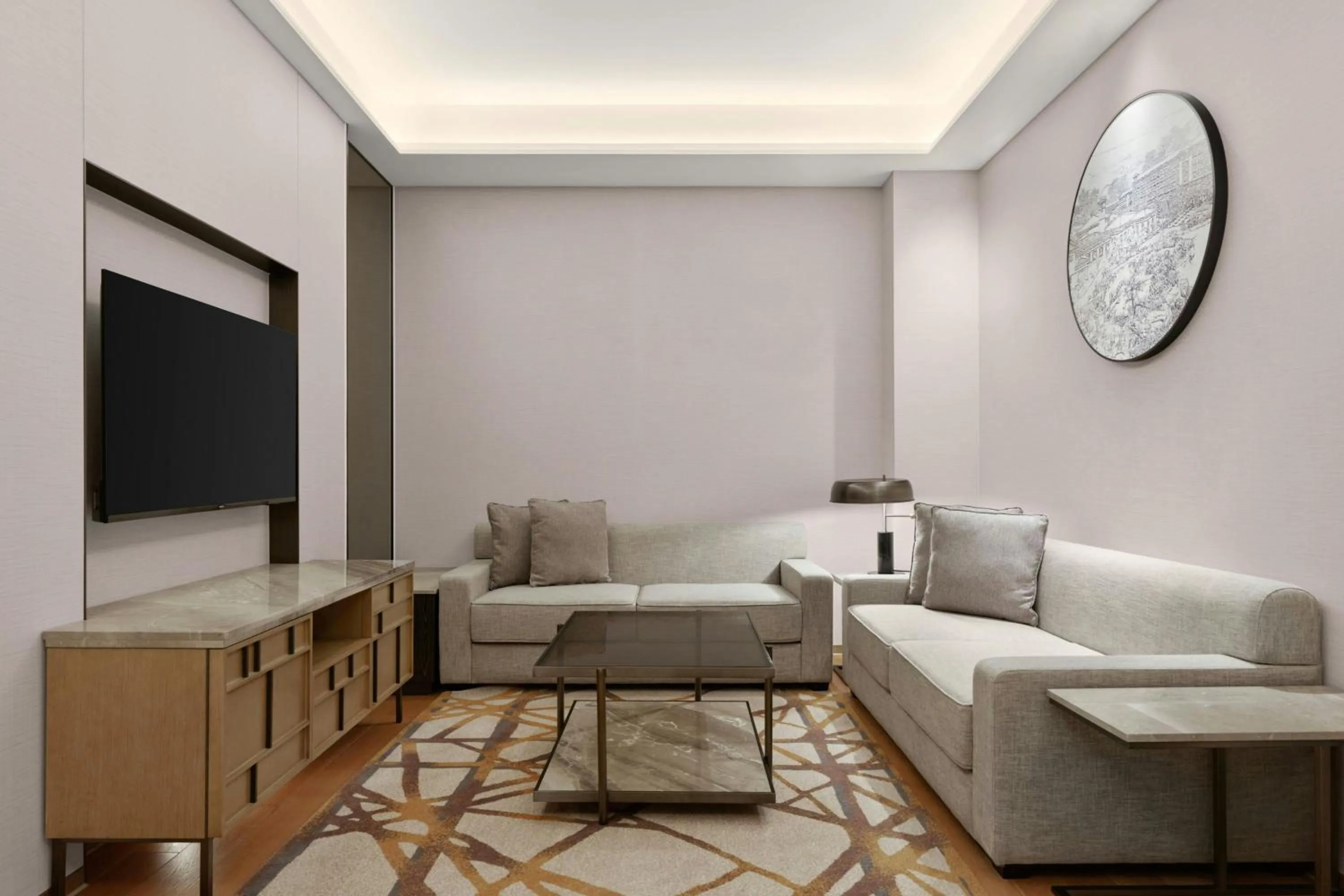 Living room in Dongguan Marriott Hotel