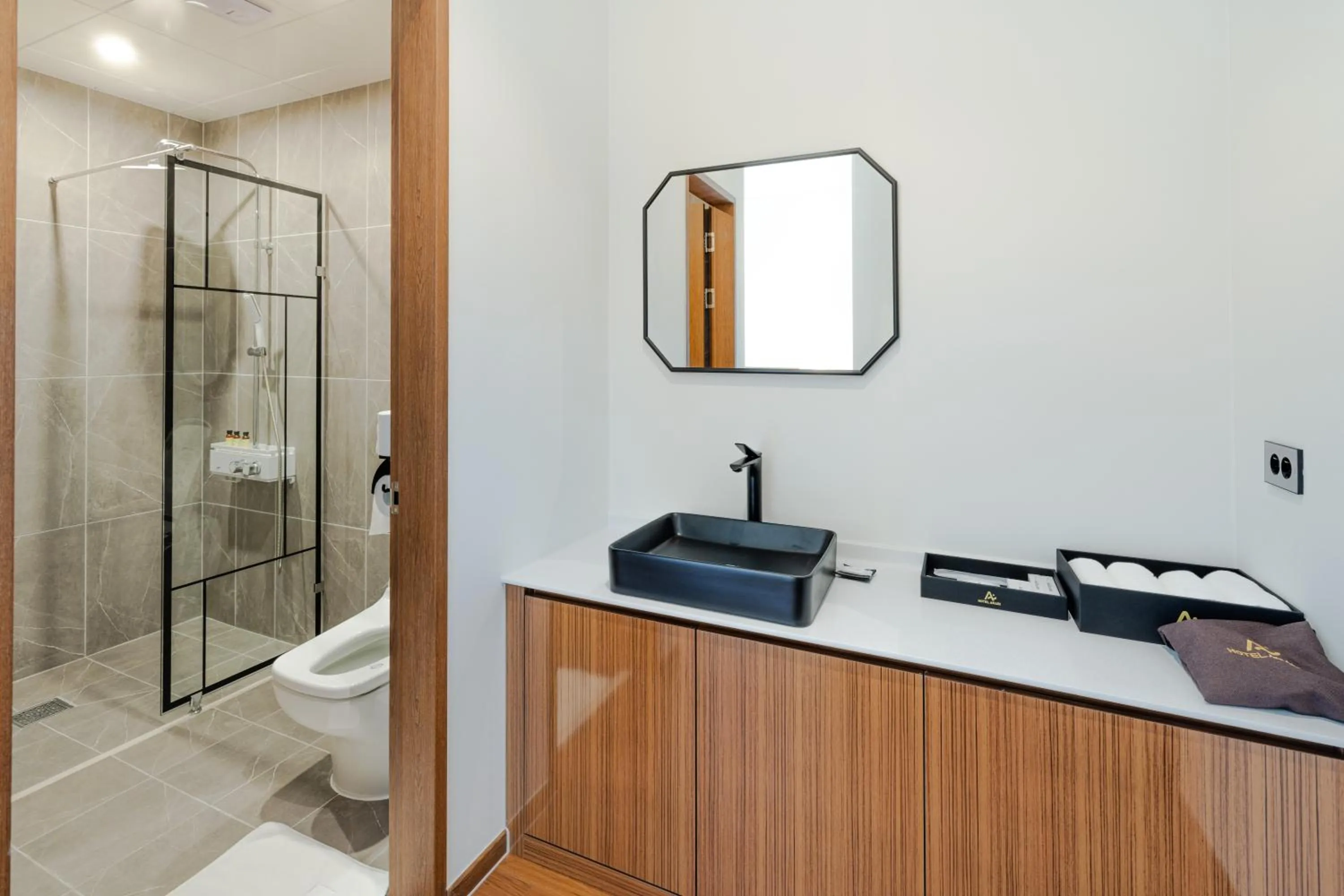 Shower in Hotel Arari