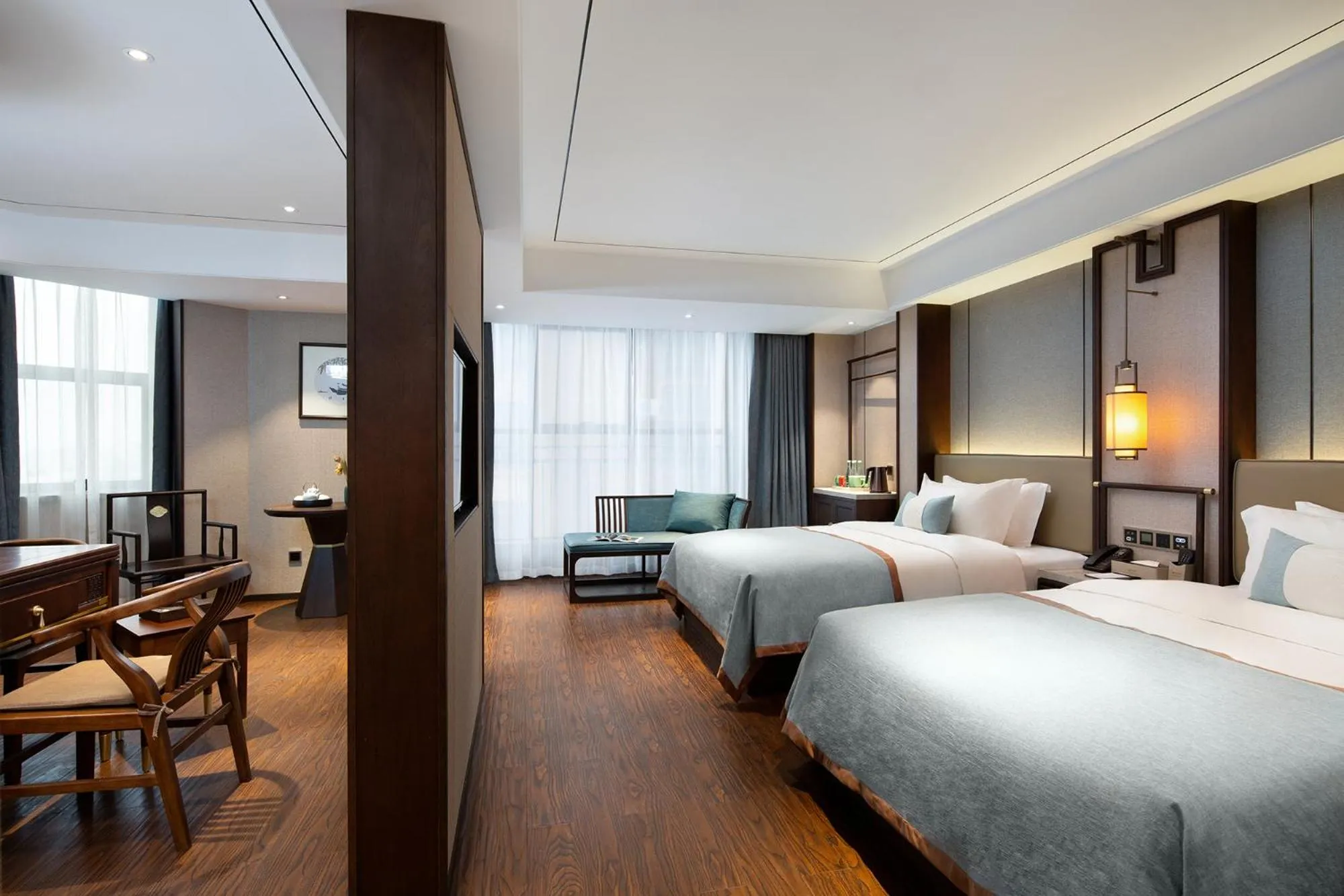 Bed in Till Bright Hotel, Leiyang Zhongxing Times Square
