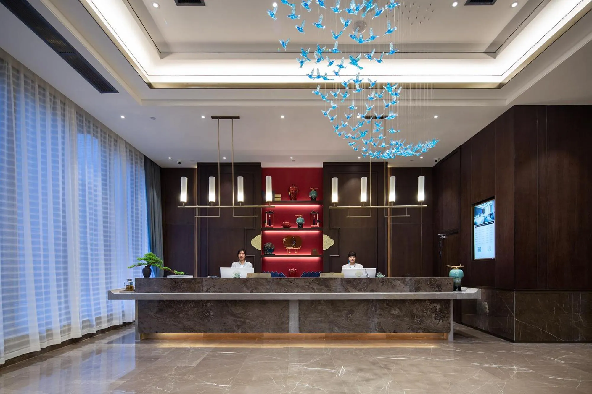 Lobby or reception in Till Bright Hotel, Leiyang Zhongxing Times Square