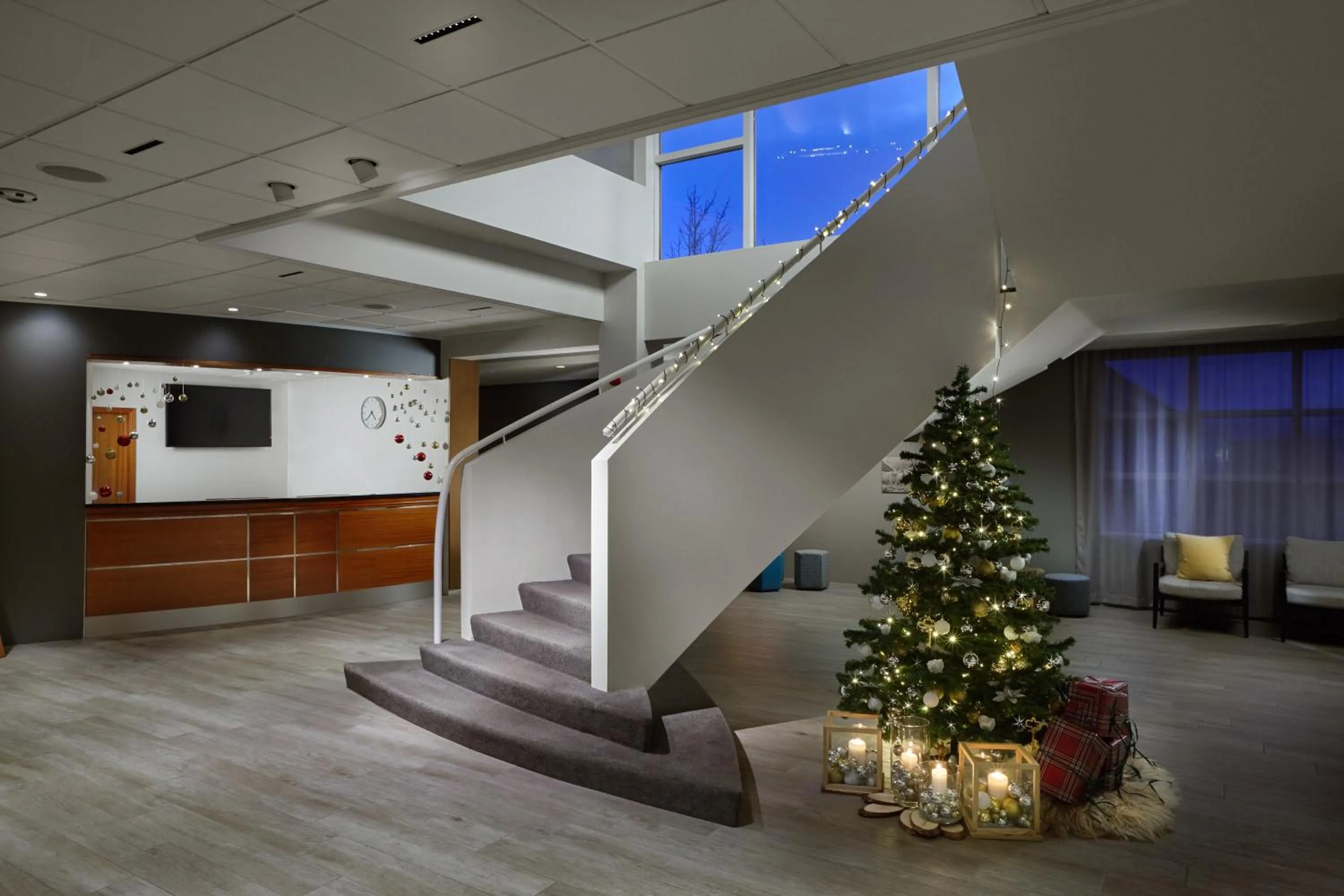 Lobby or reception in Hotel Klaustur