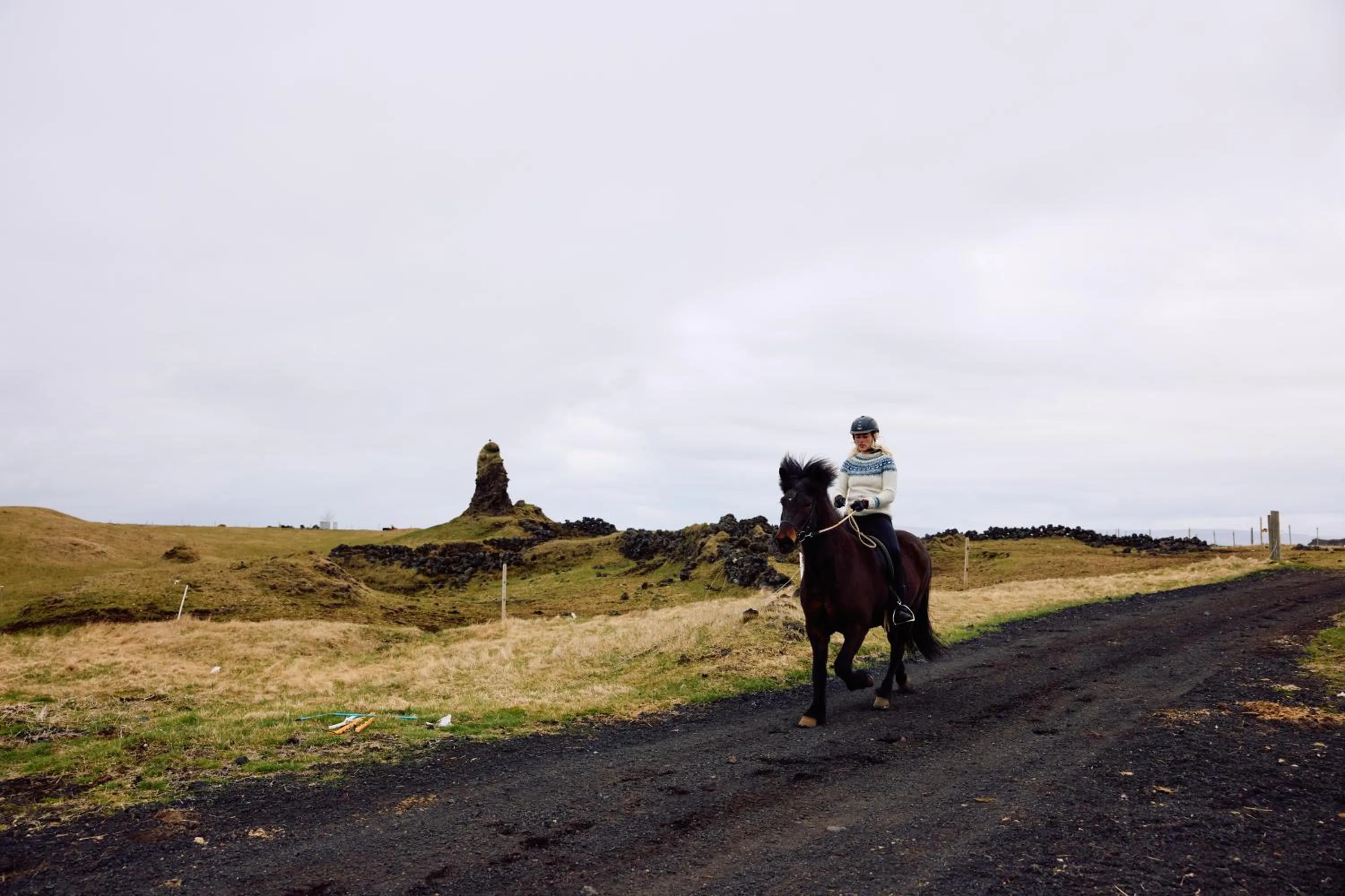 Horse-riding in Hotel Klaustur