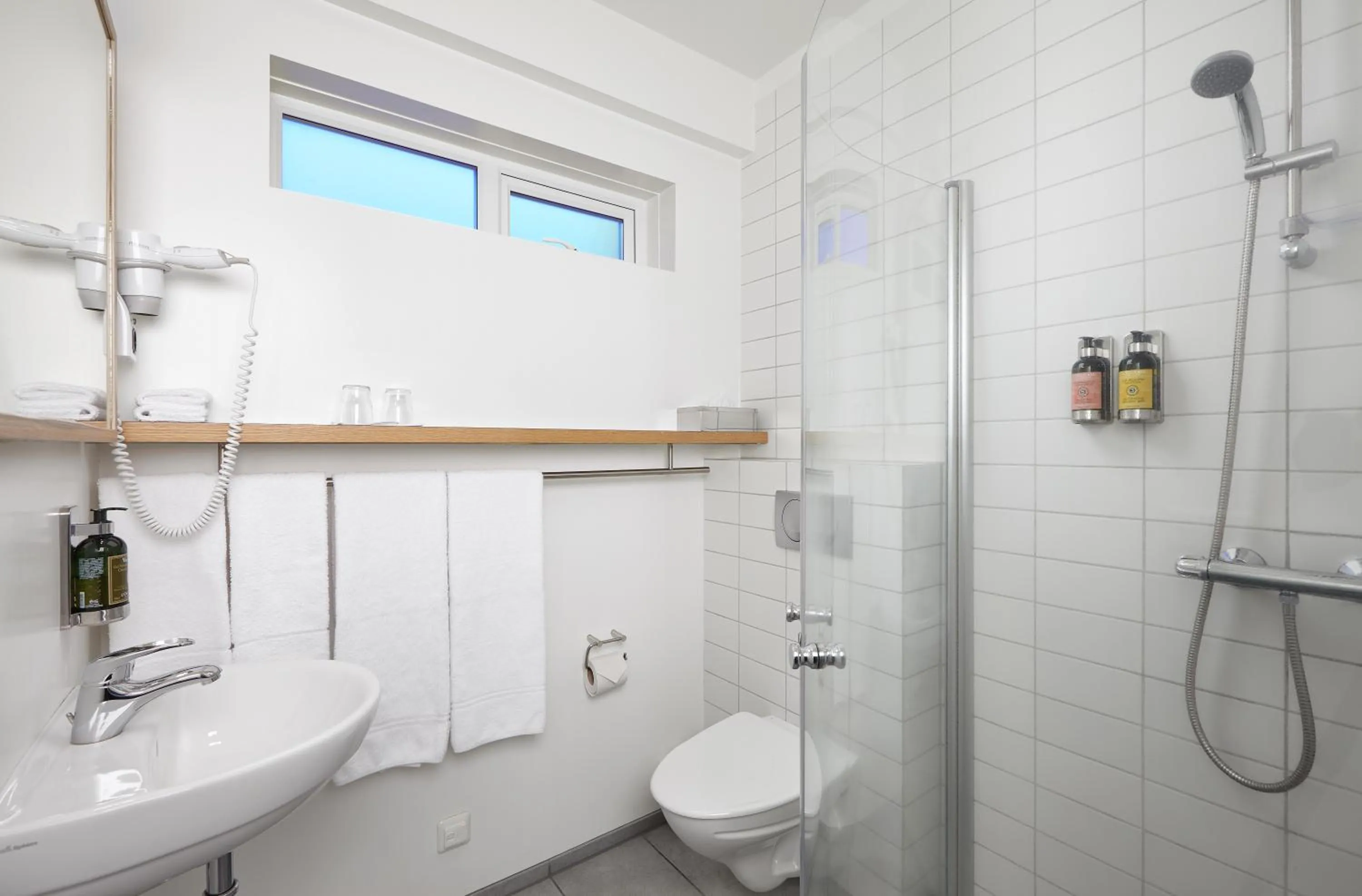 Shower in Hotel Klaustur