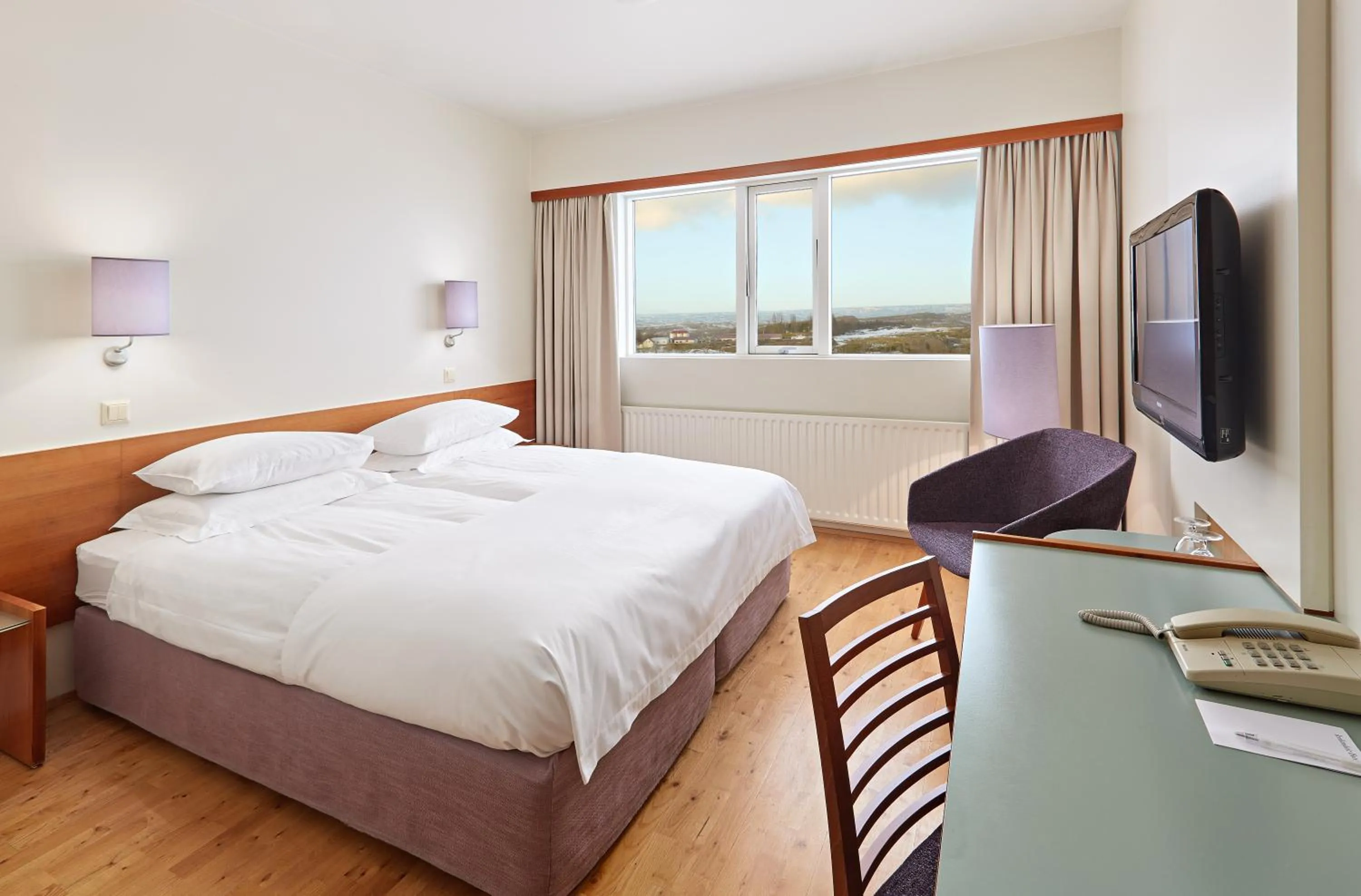 Photo of the whole room, Bed in Hérað - Berjaya Iceland Hotels