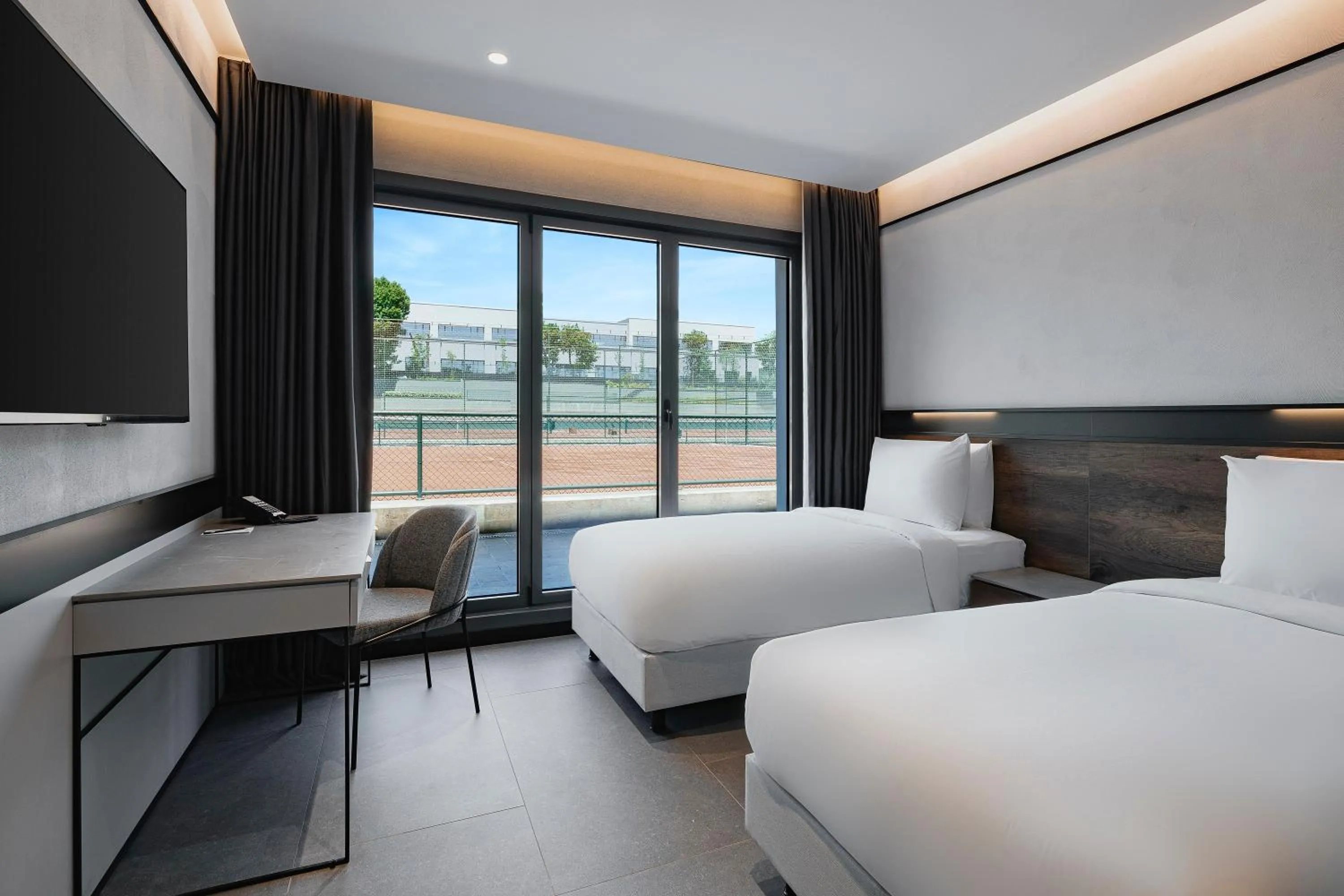 Bed in INVENTIST Hotel Sports Academy Istanbul