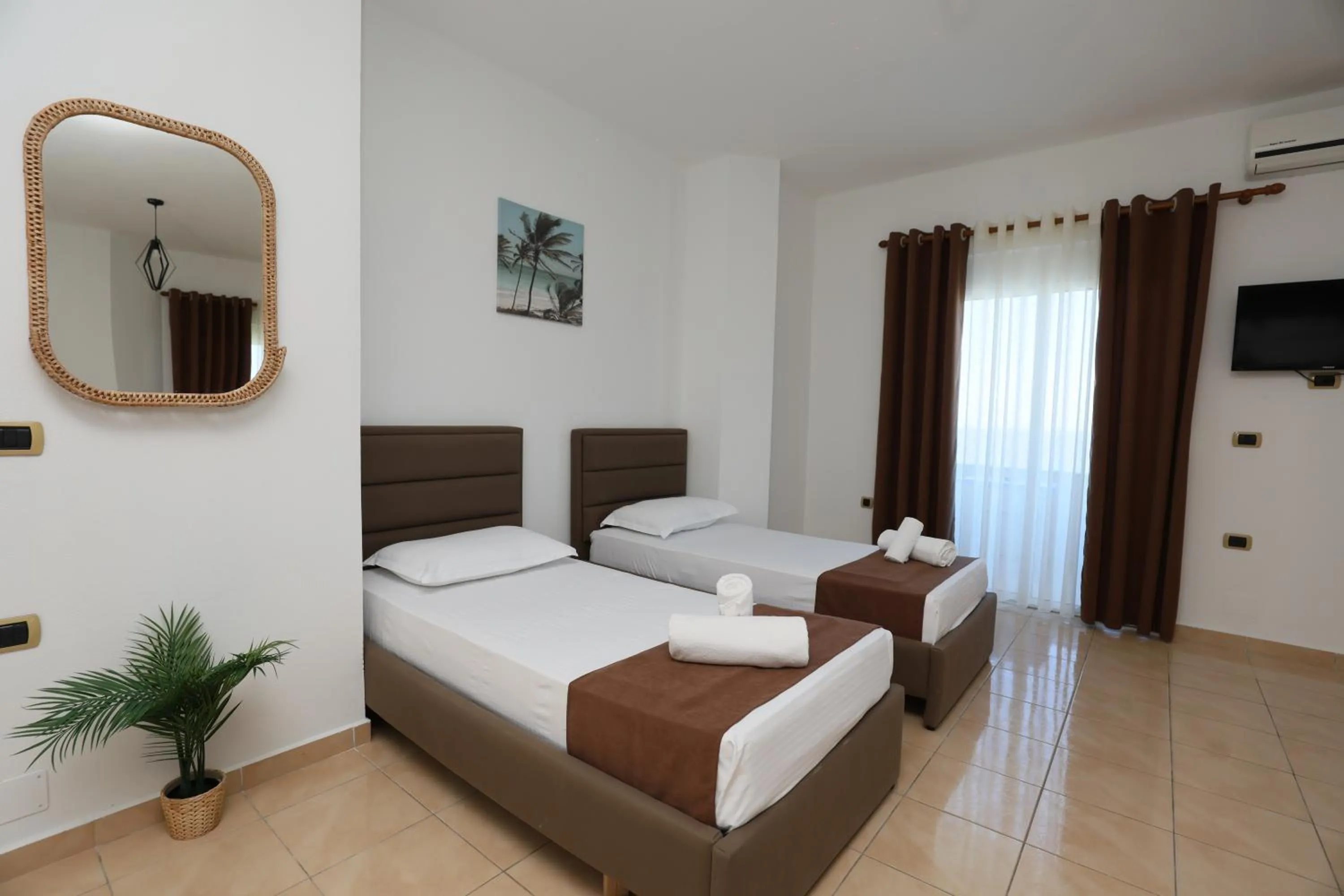 wardrobe, Bed in Michelle Apartments