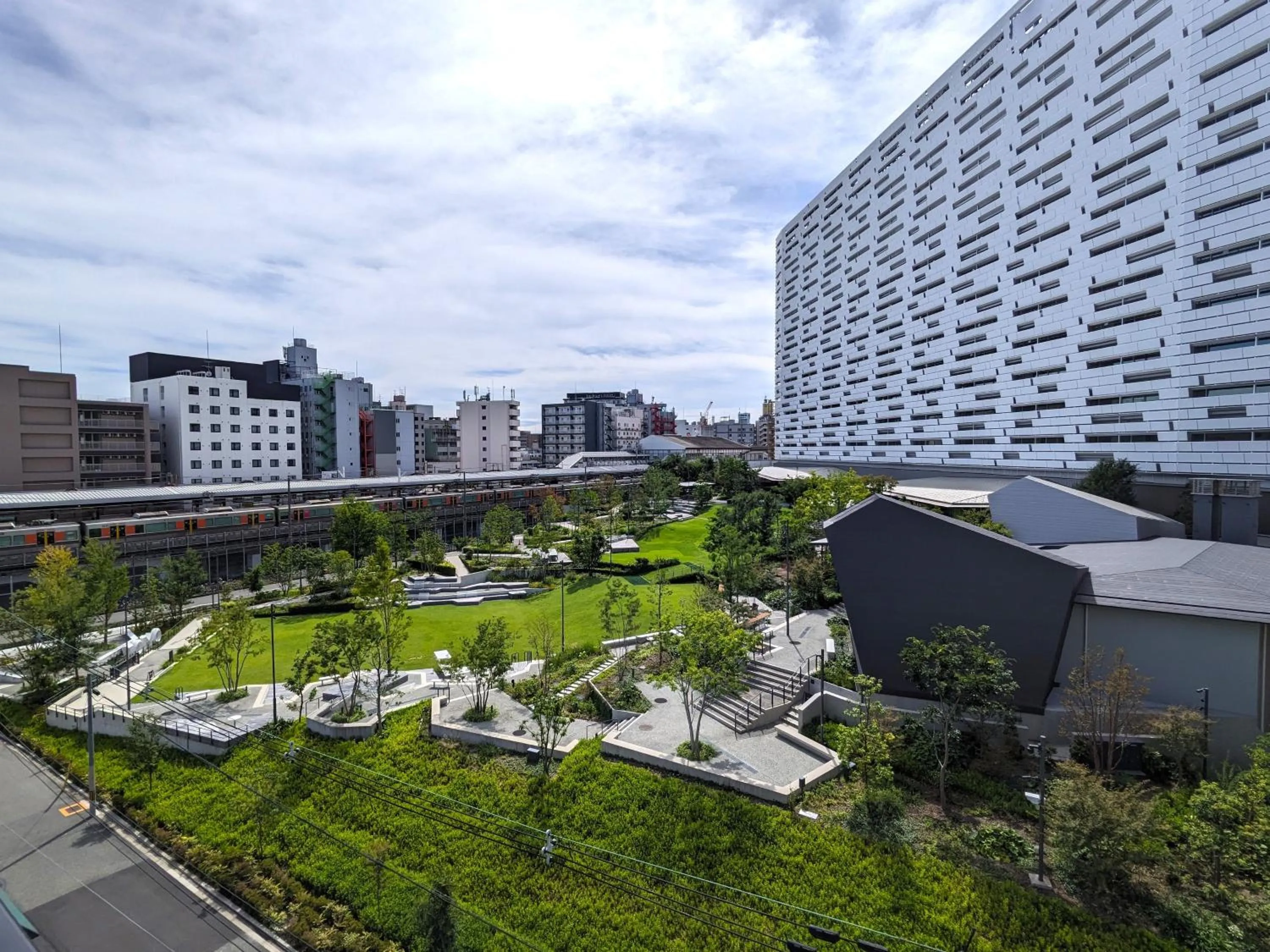 Balcony/Terrace in ESLEAD HOTEL Osaka Ebisu