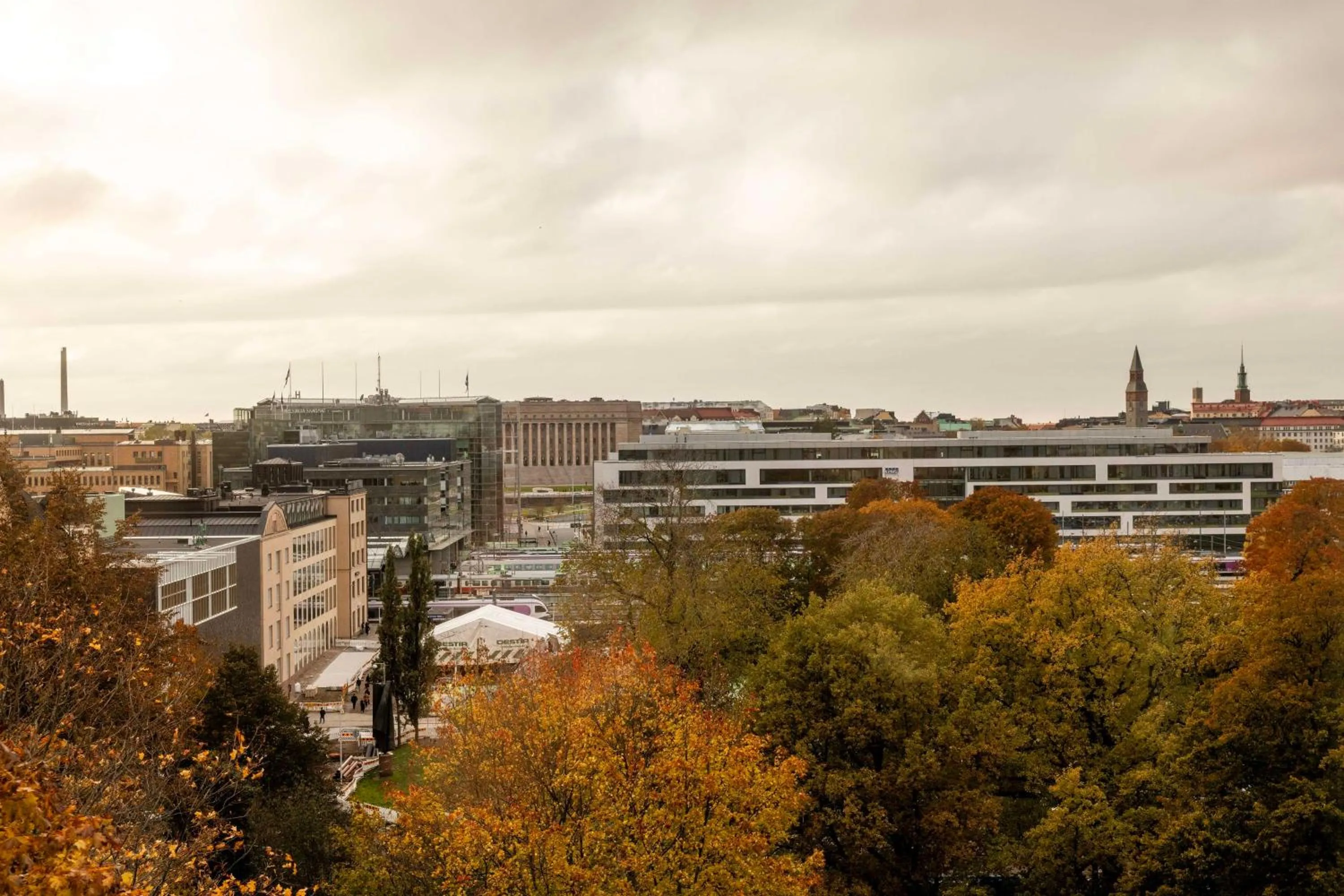 View (from property/room) in Radisson RED Helsinki
