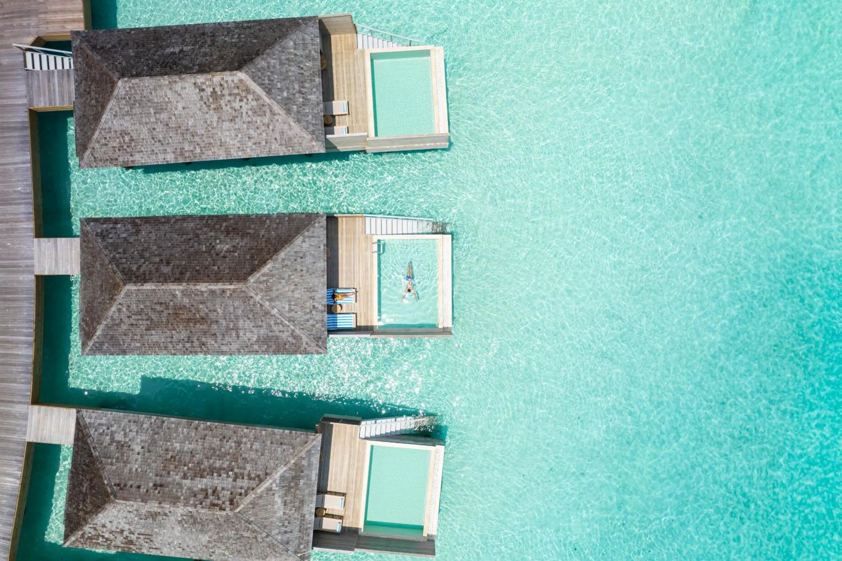Bird's eye view in Jawakara Islands Maldives