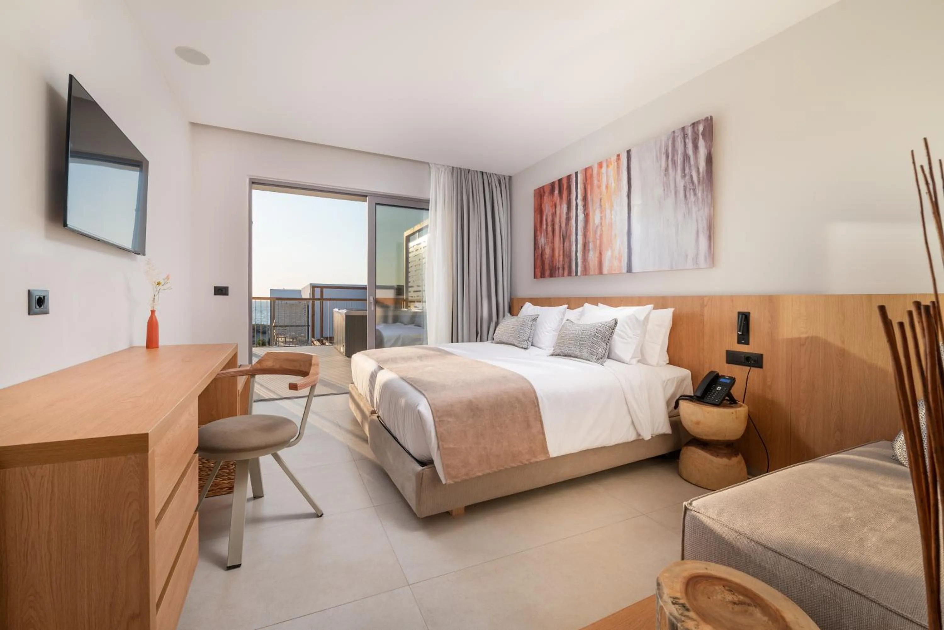 Photo of the whole room in Paralos Kyma Dunes Adults Only