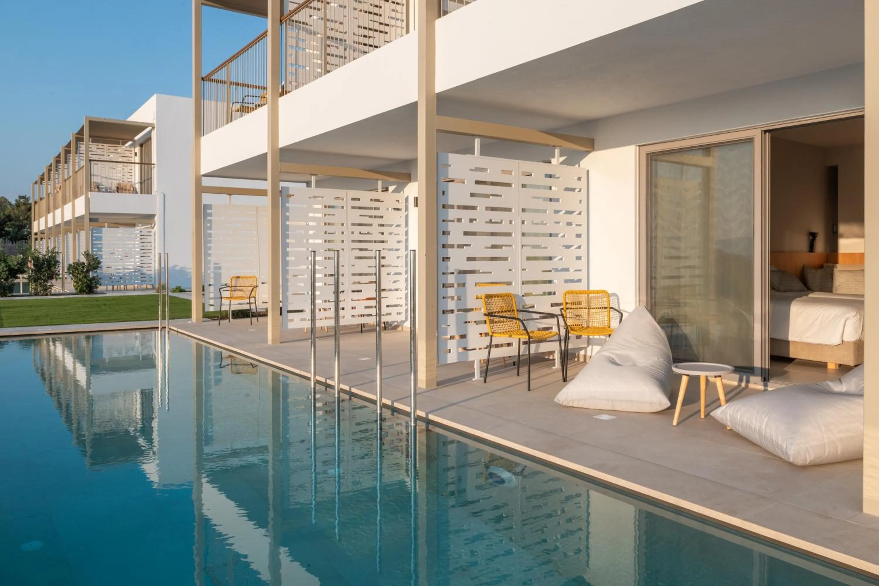 Swimming pool in Paralos Kyma Dunes Adults Only