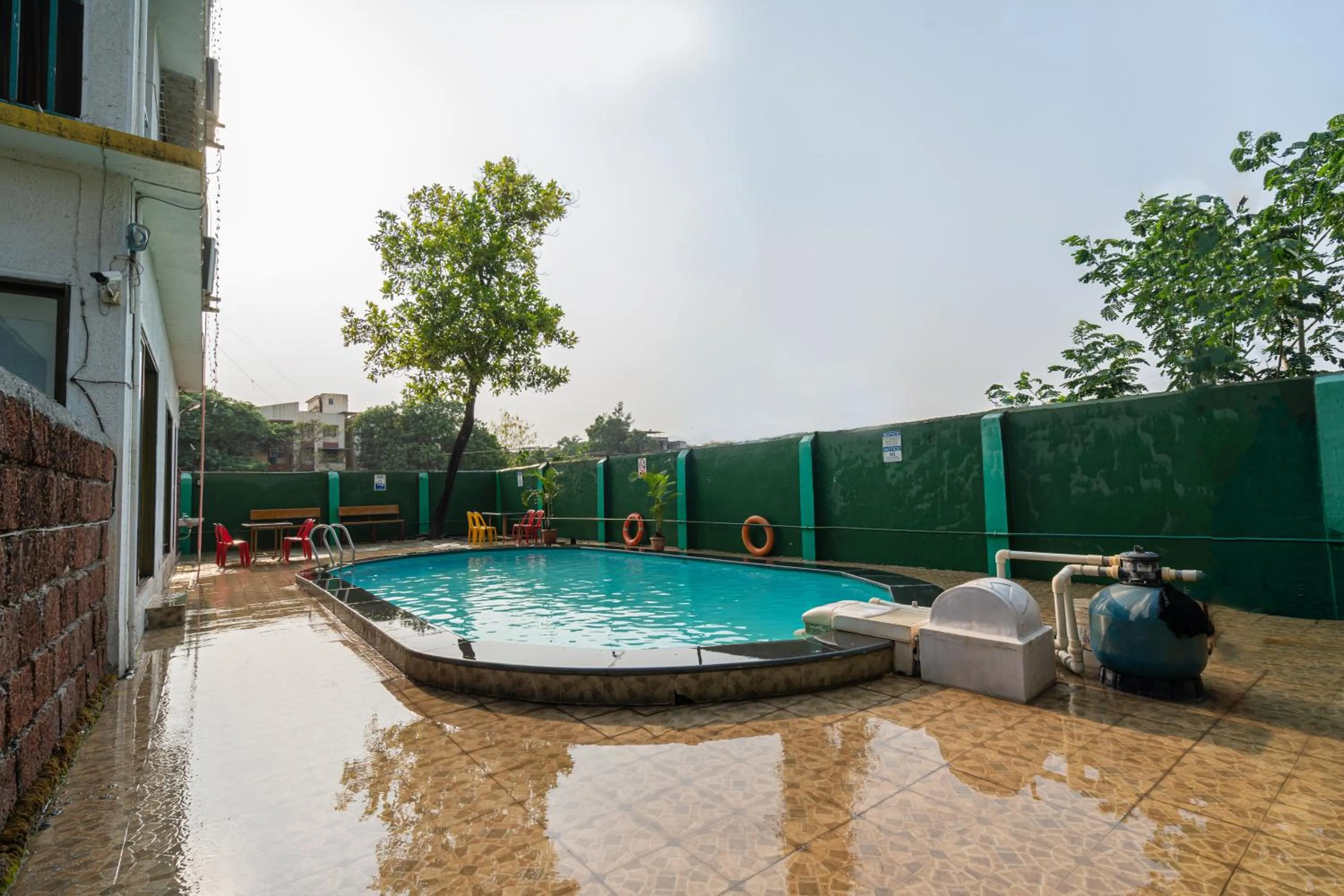 Swimming pool in CBC Residency, Karjat
