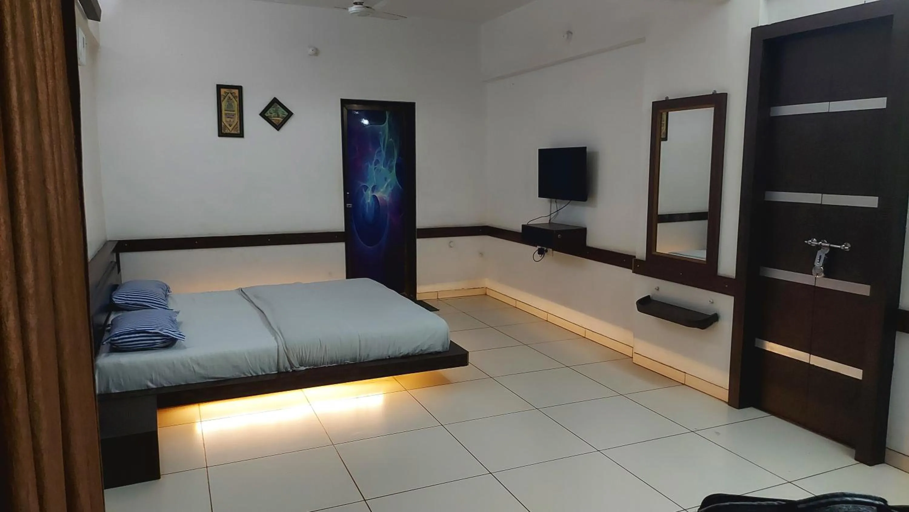 Bedroom, Bed in CBC Residency, Karjat