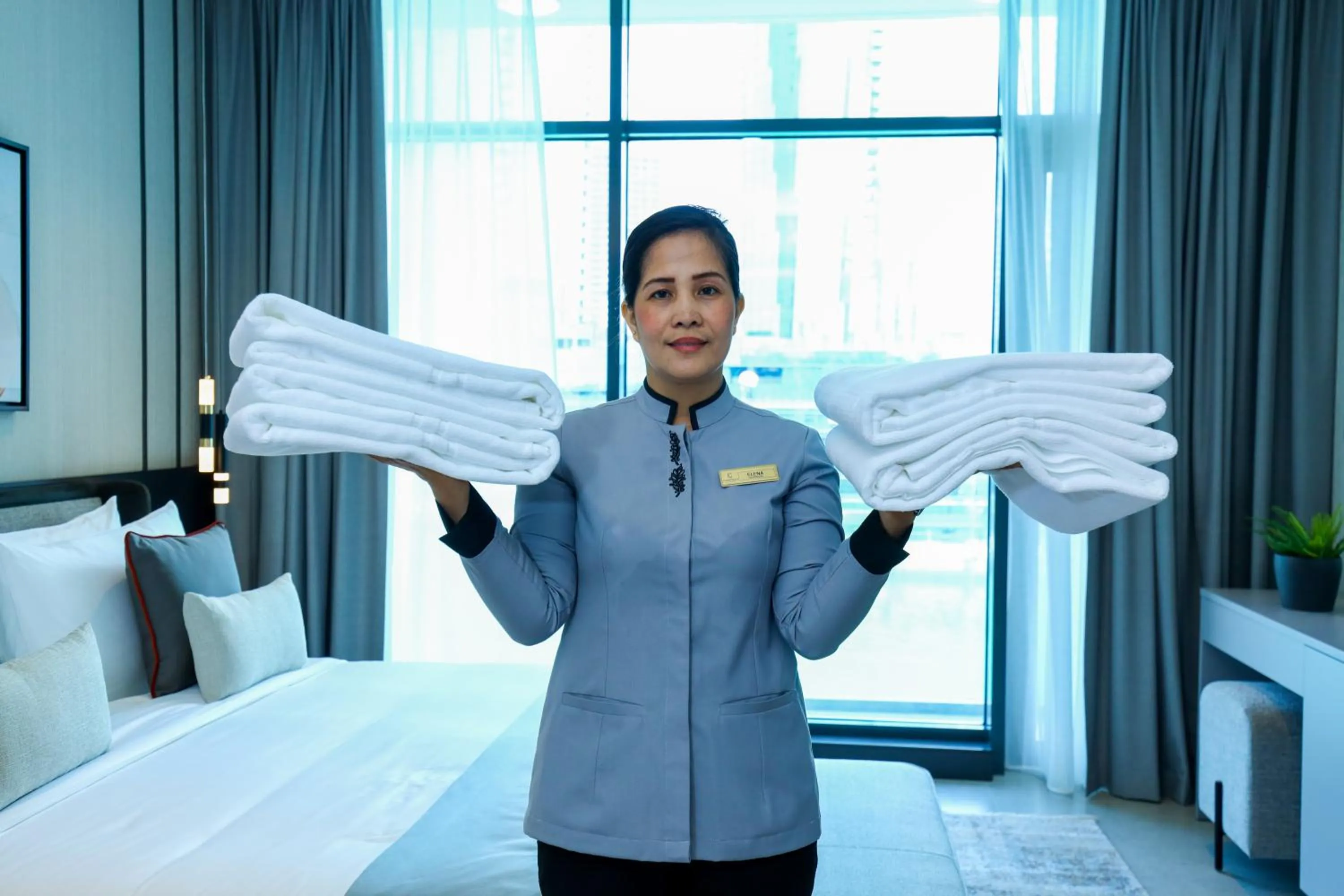 Bedroom, Bed in Charthouse Bahrain