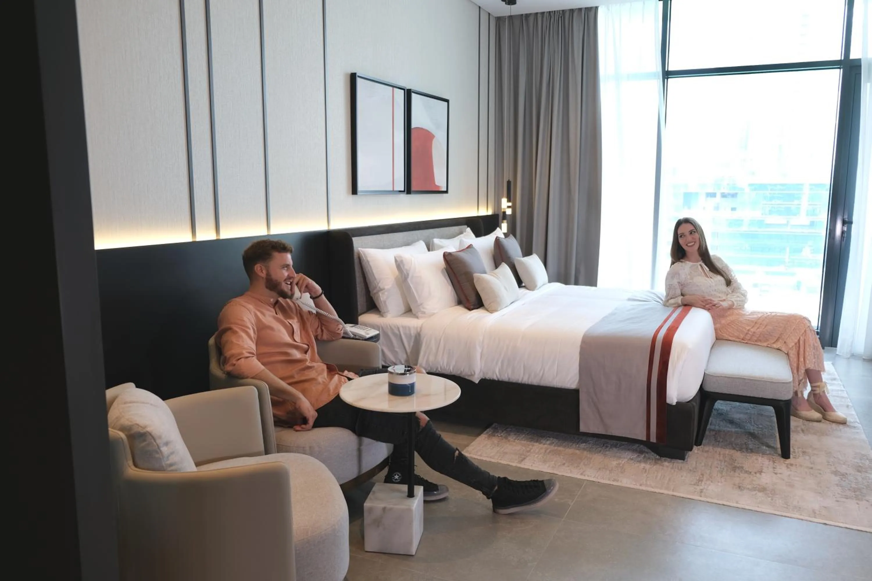 Bedroom, Bed in Charthouse Bahrain