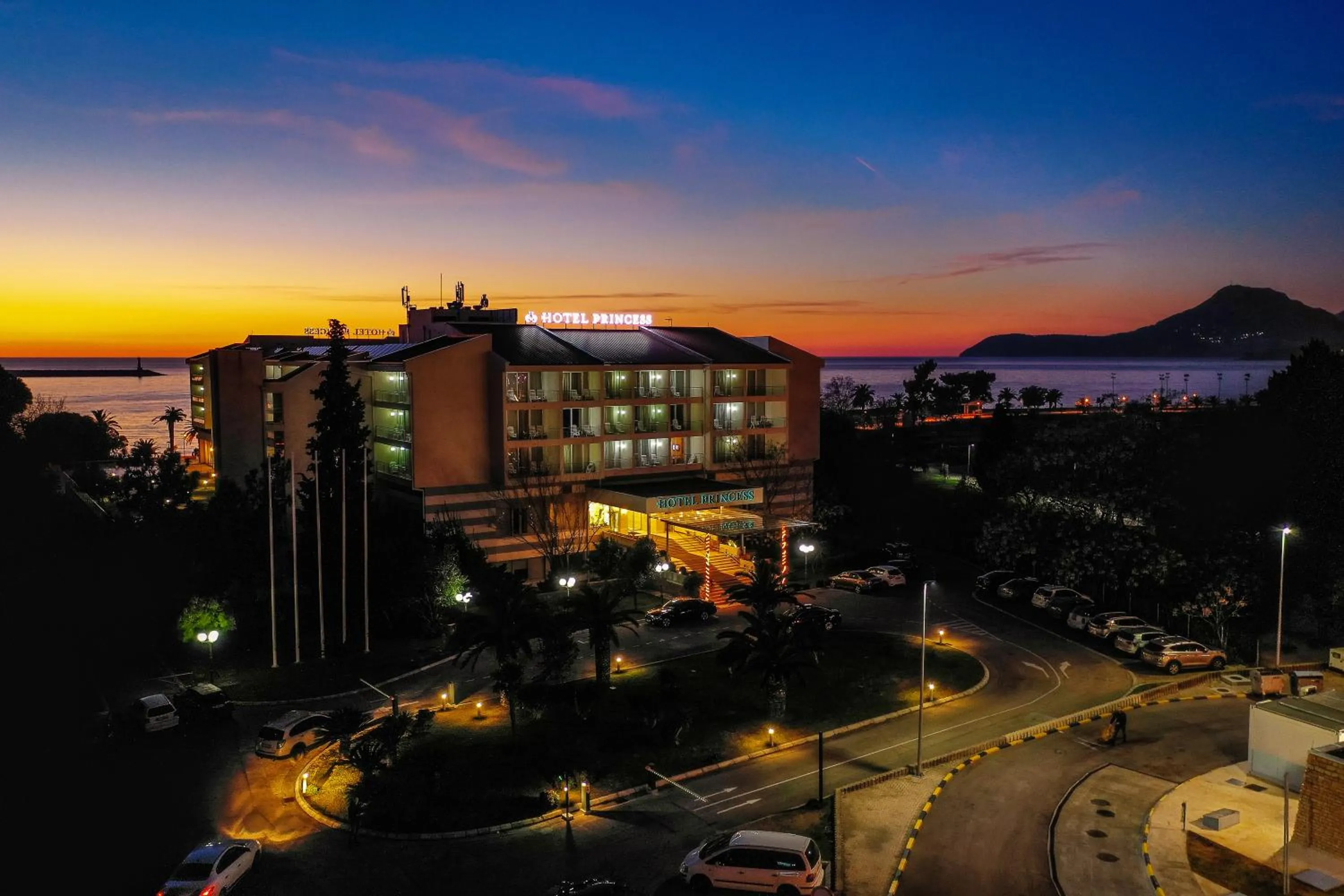 Property building in Hotel Princess