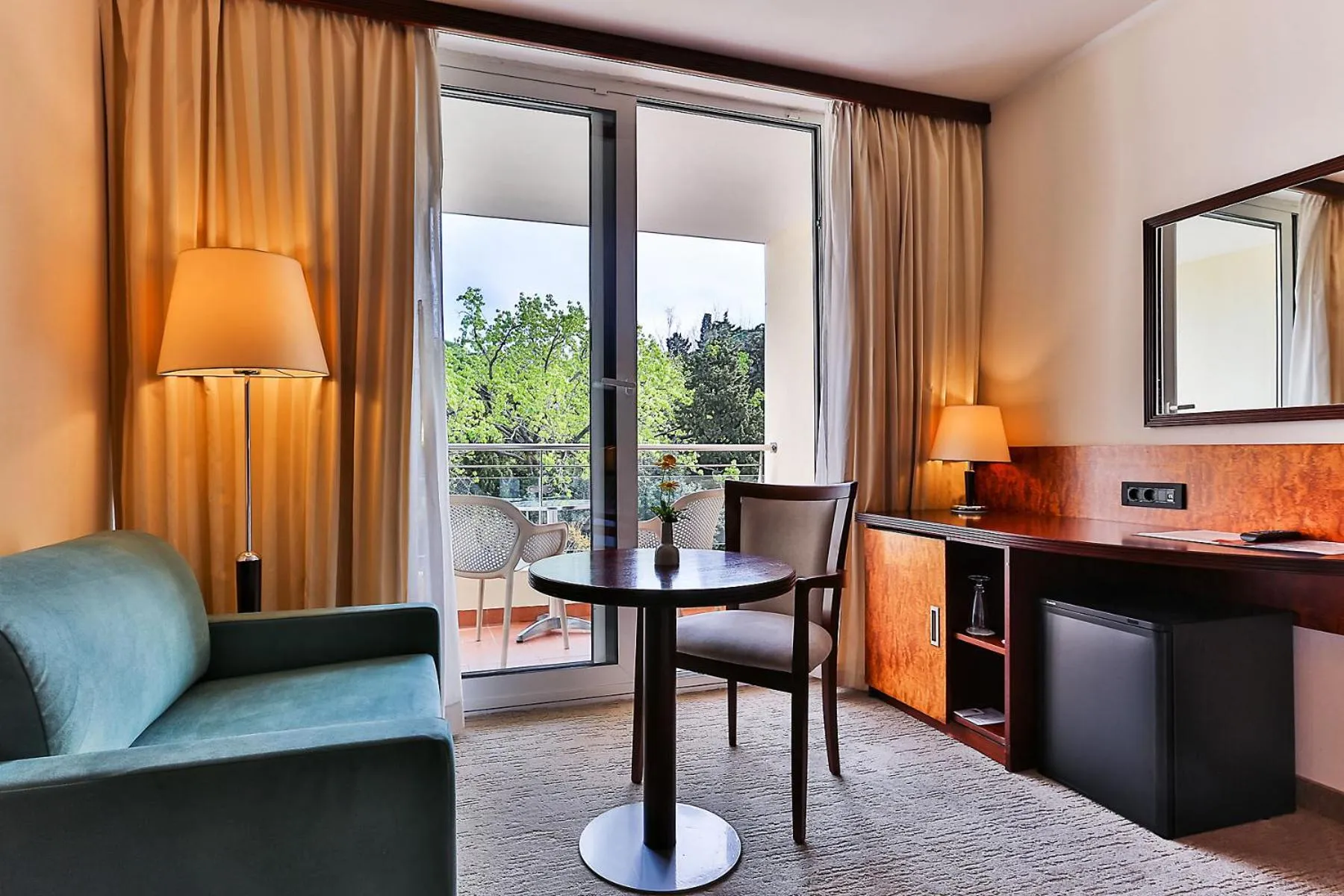 Seating area in Hotel Princess