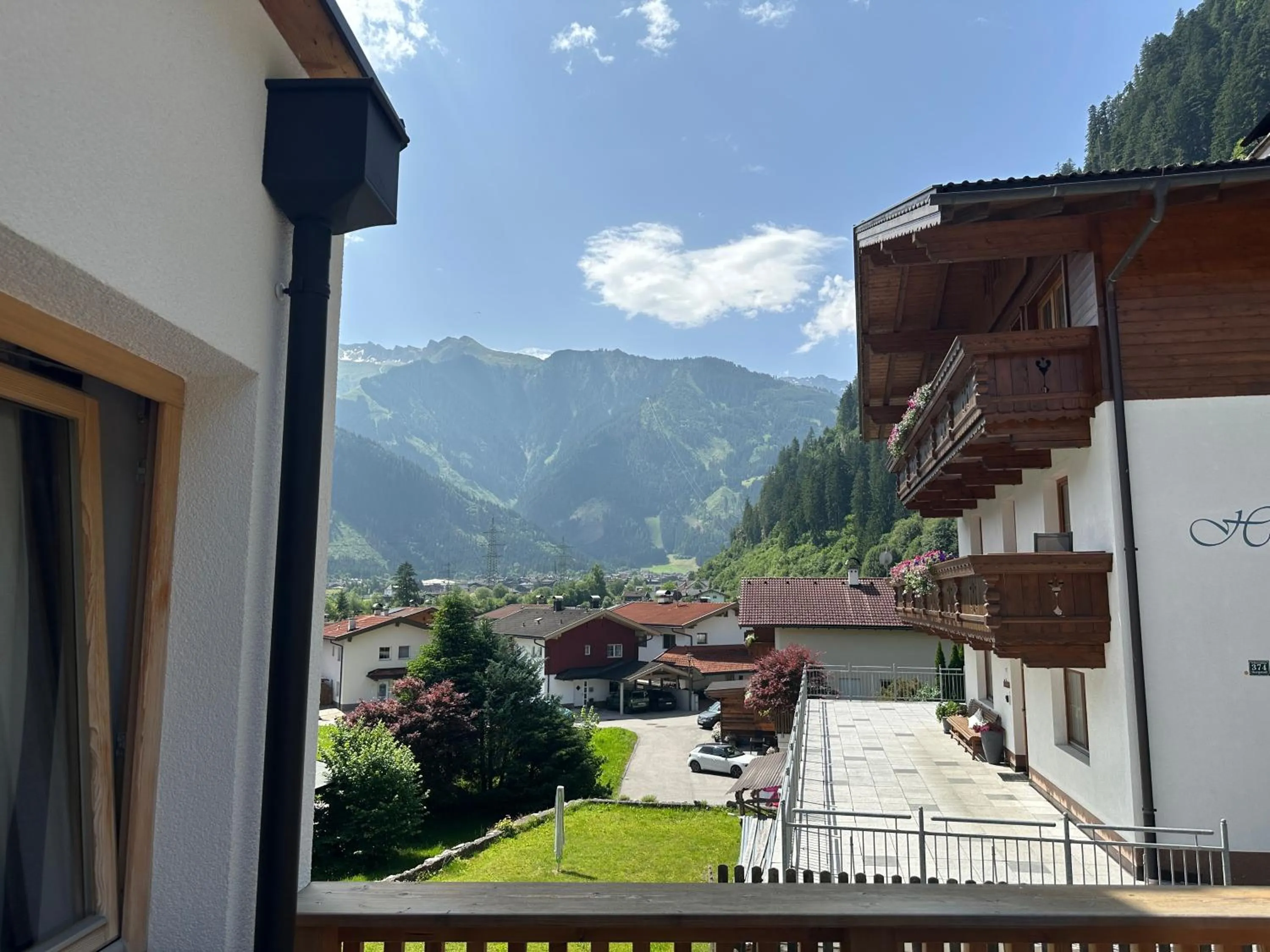 Natural landscape in Resort Schrofenblick