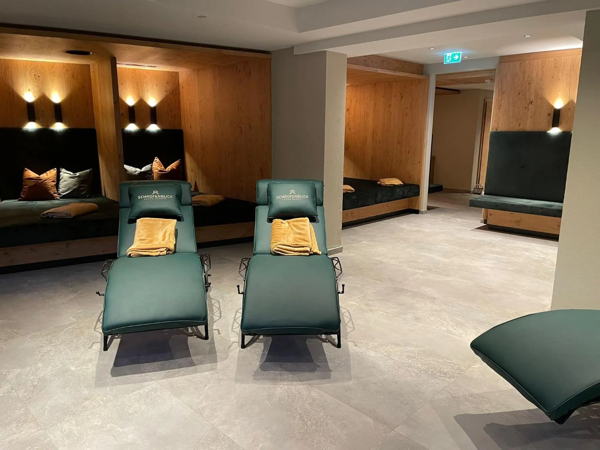 Spa and wellness centre/facilities in Resort Schrofenblick