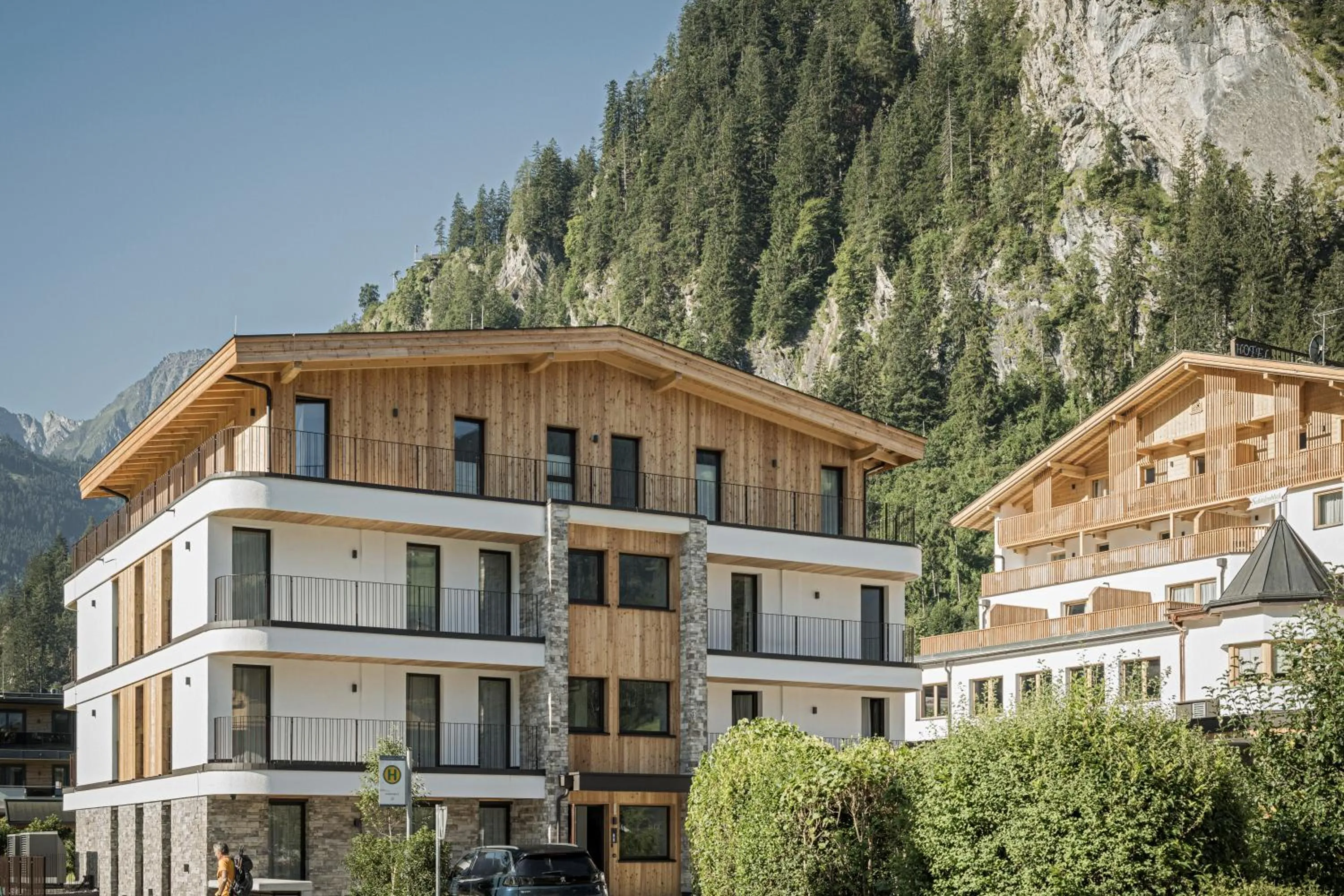 Property building in Resort Schrofenblick