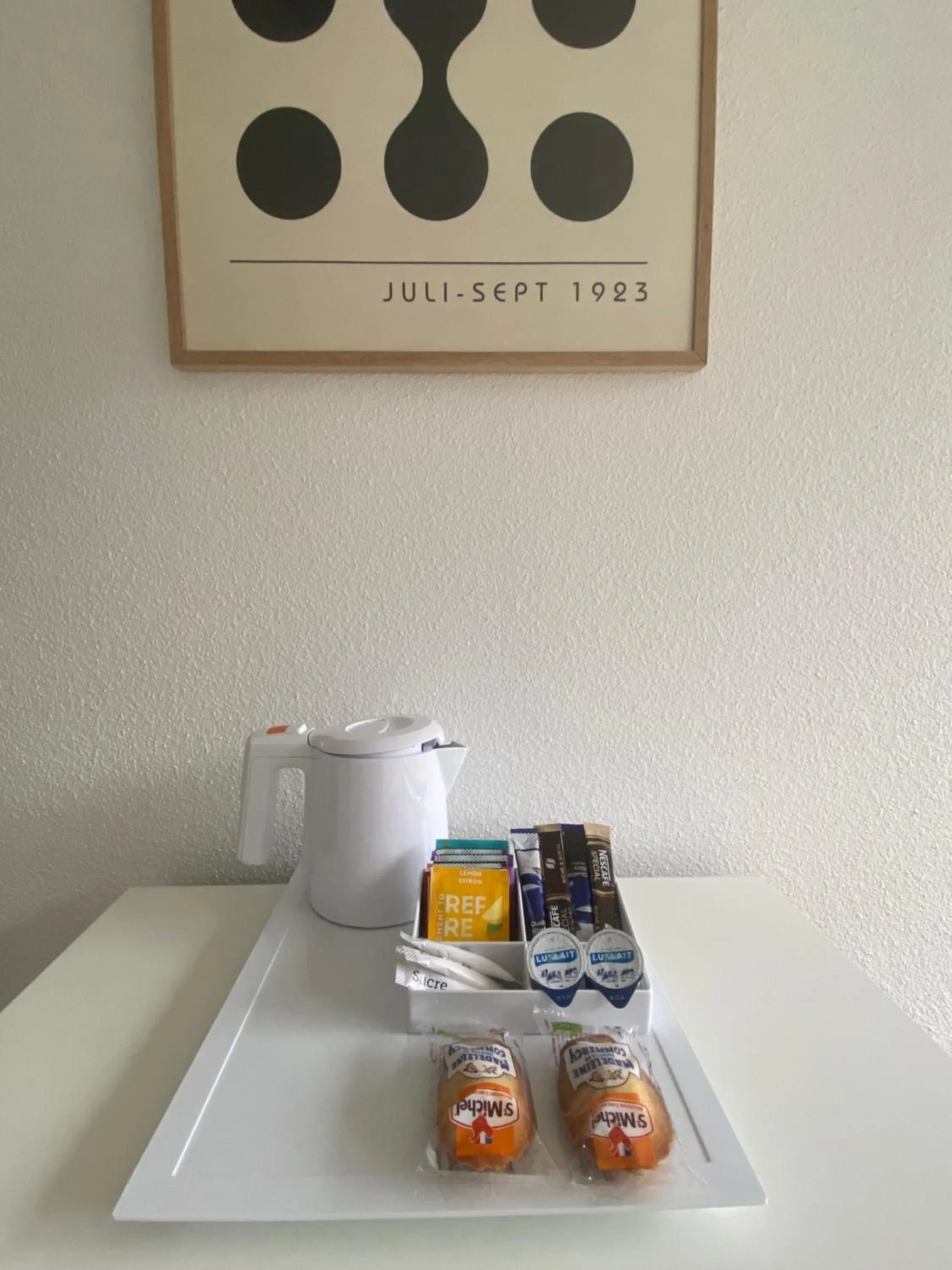 Coffee/tea facilities in Apparteo Strasbourg