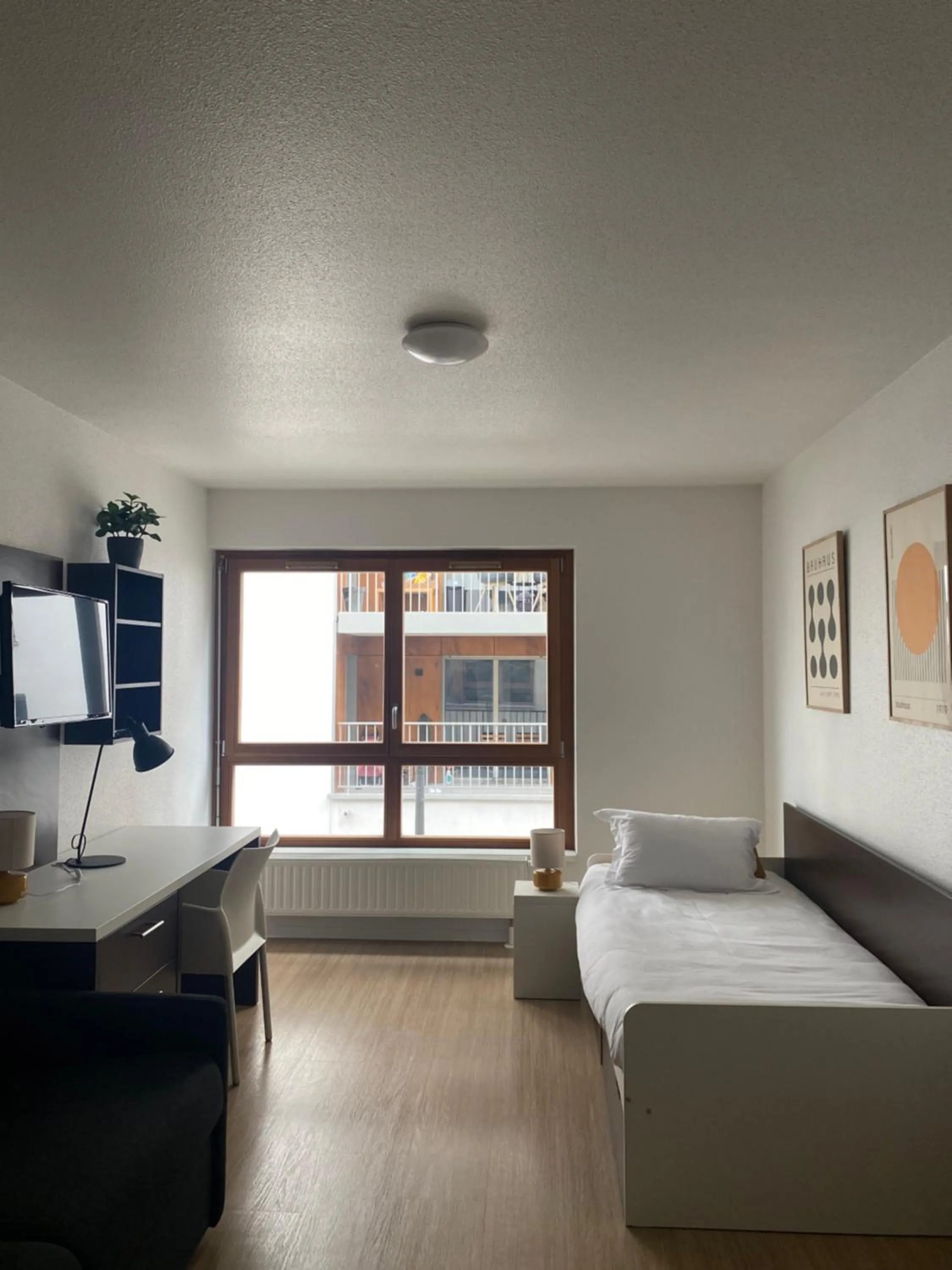 Bed in Apparteo Strasbourg