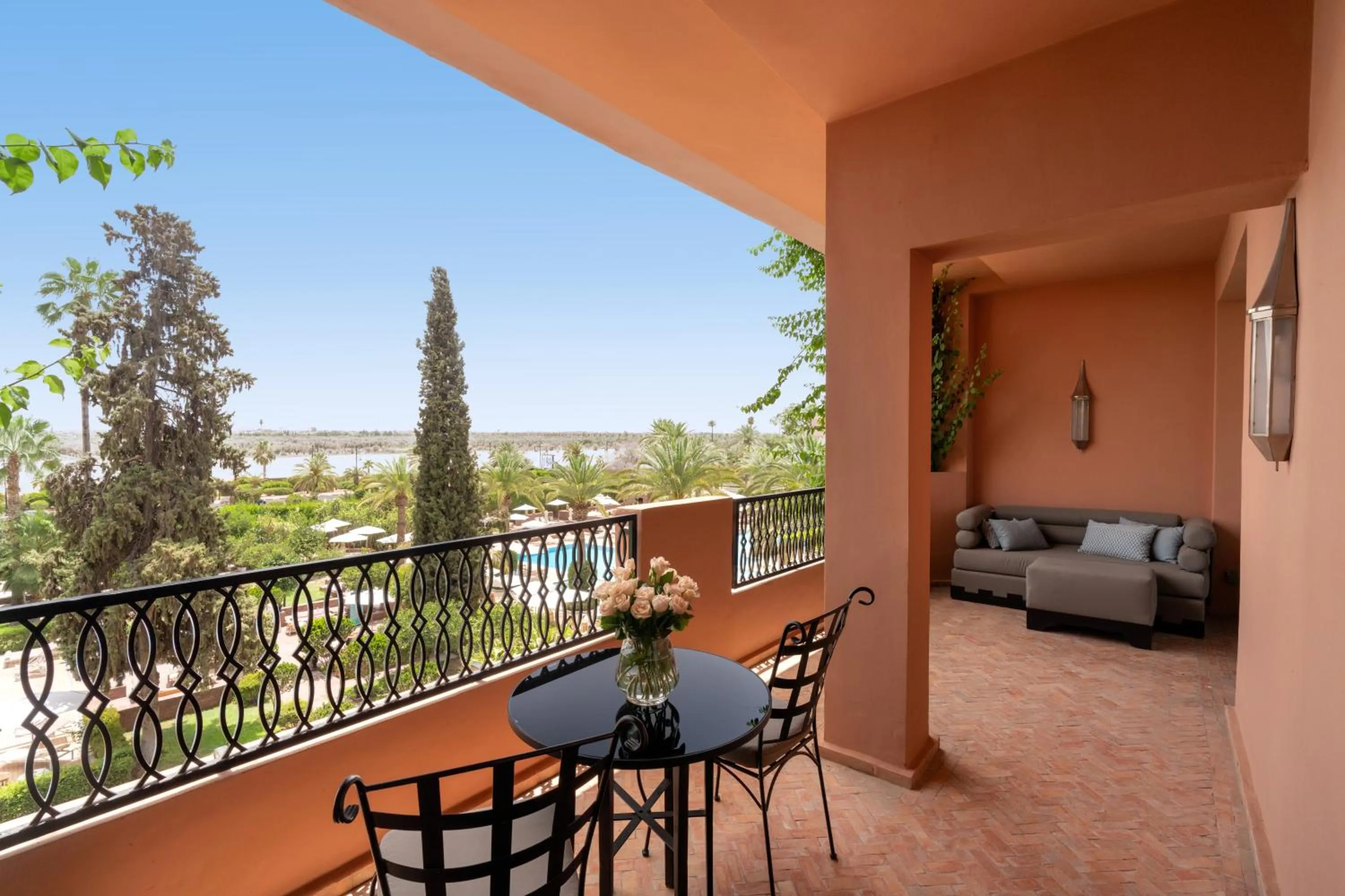 Patio in Sofitel Marrakech Palais Impérial & Spa