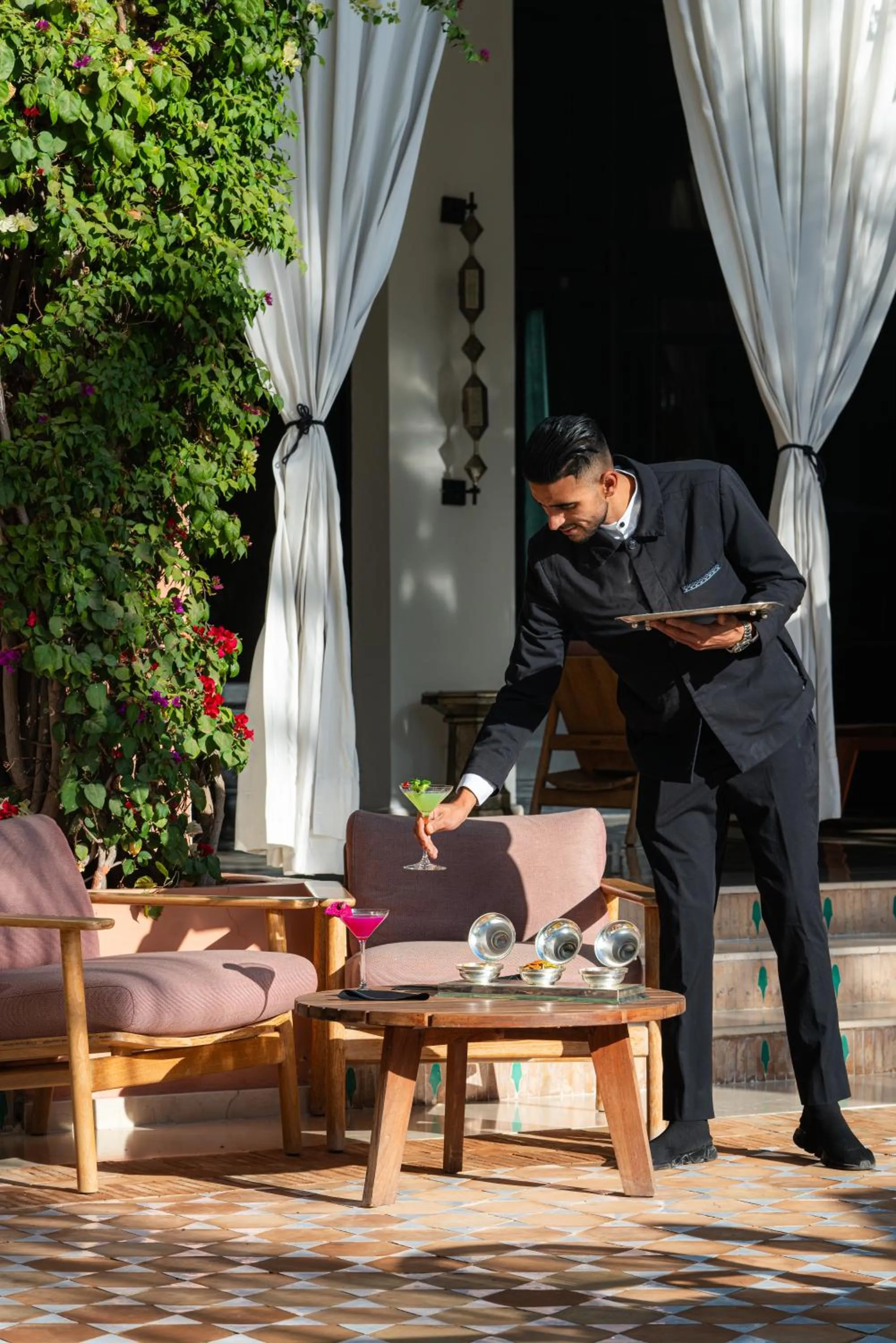 Lounge or bar in Sofitel Marrakech Palais Impérial & Spa