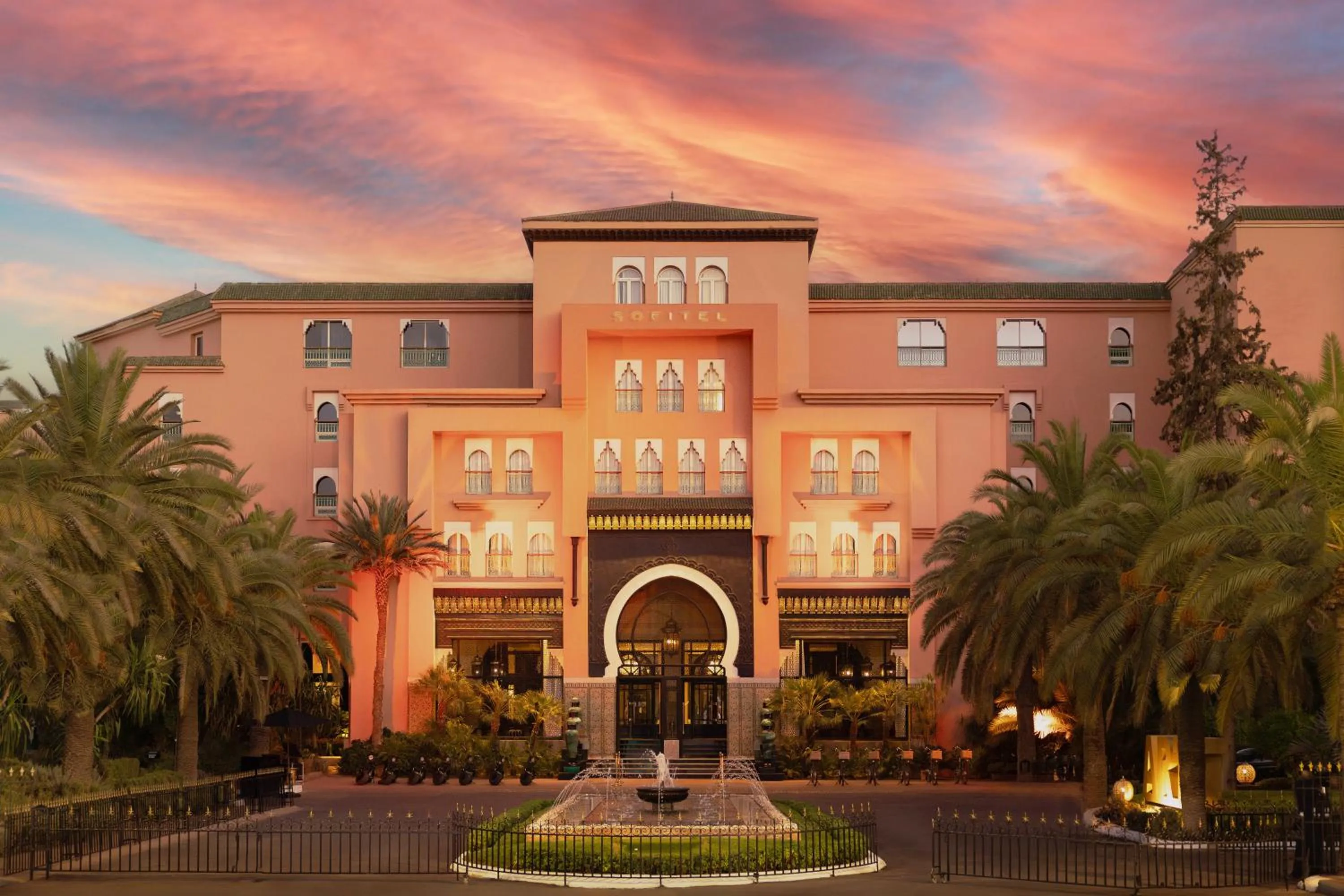 Facade/entrance in Sofitel Marrakech Palais Impérial & Spa
