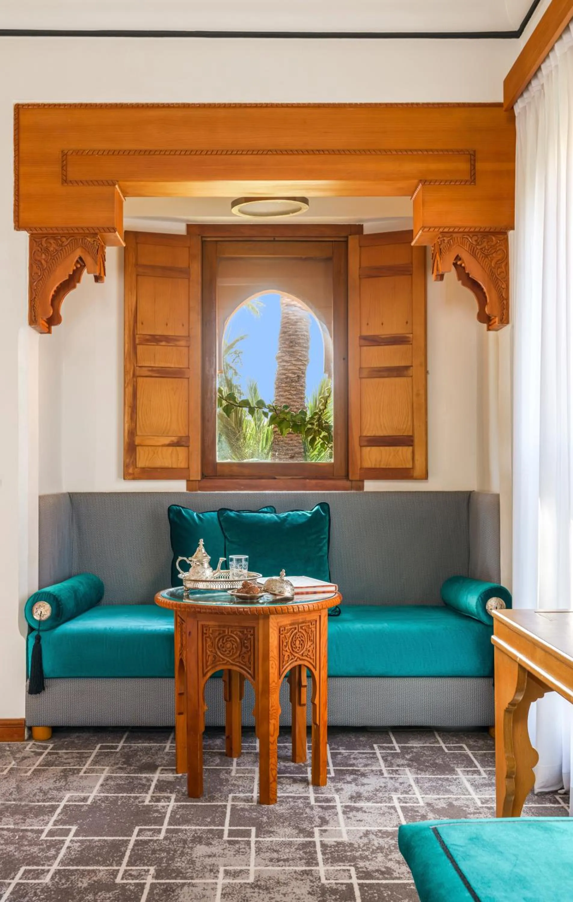 Living room in Sofitel Marrakech Palais Impérial & Spa