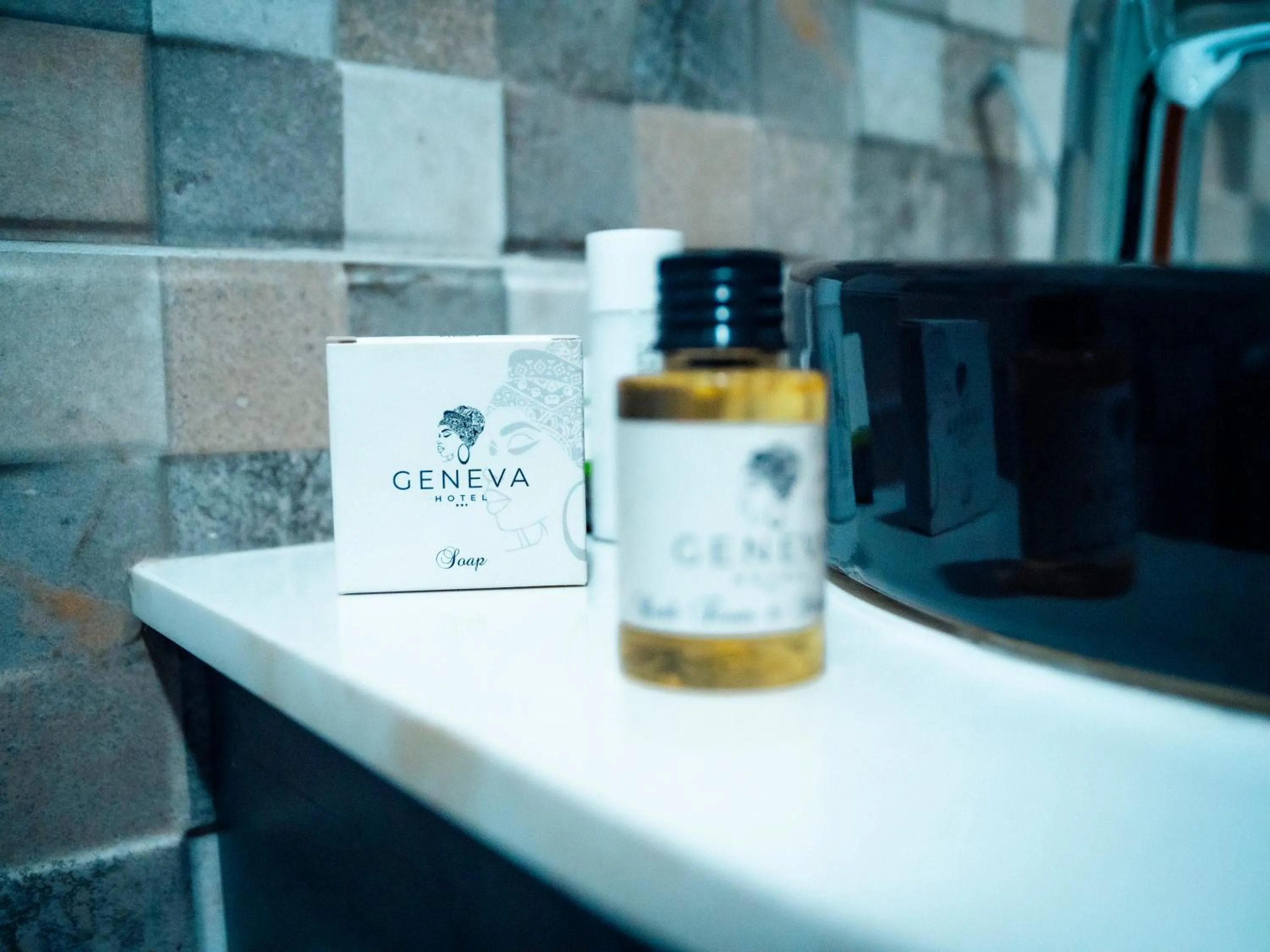 Toilet in Geneva Hotel