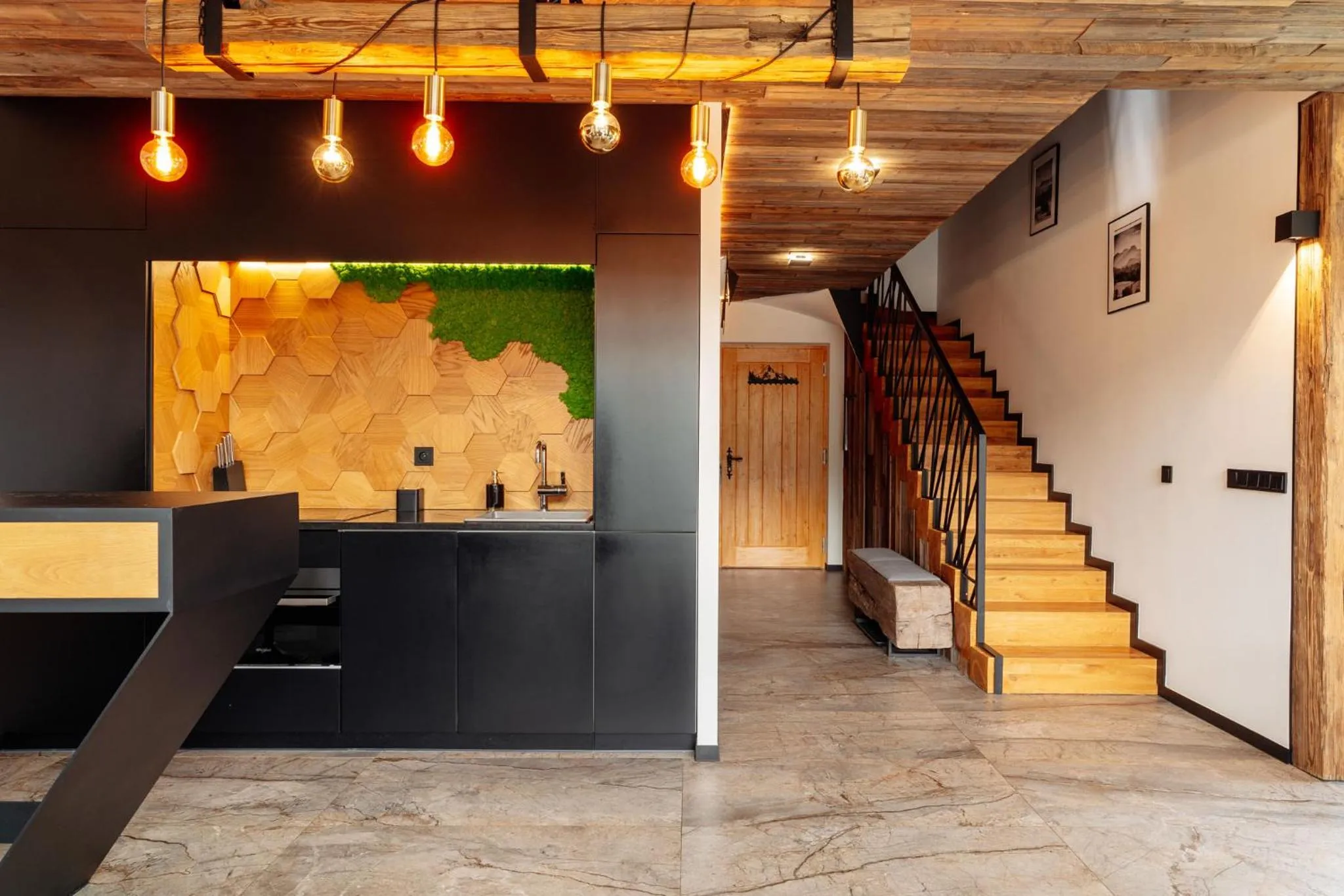 kitchen in Landscape Zakopane - LoftAffair