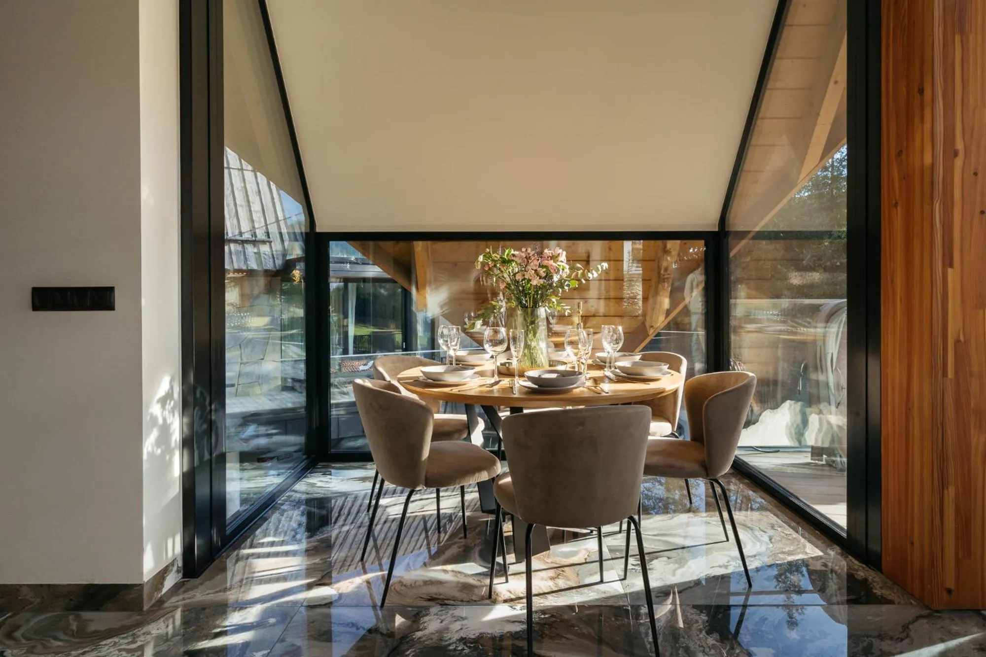 Living room in Landscape Zakopane - LoftAffair