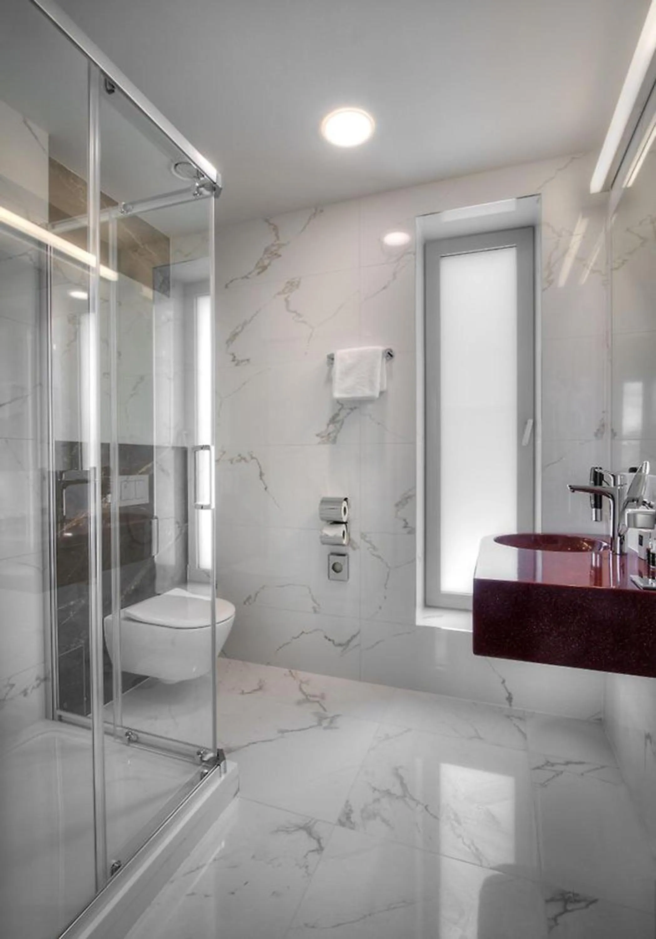 Shower in Hotel Essence