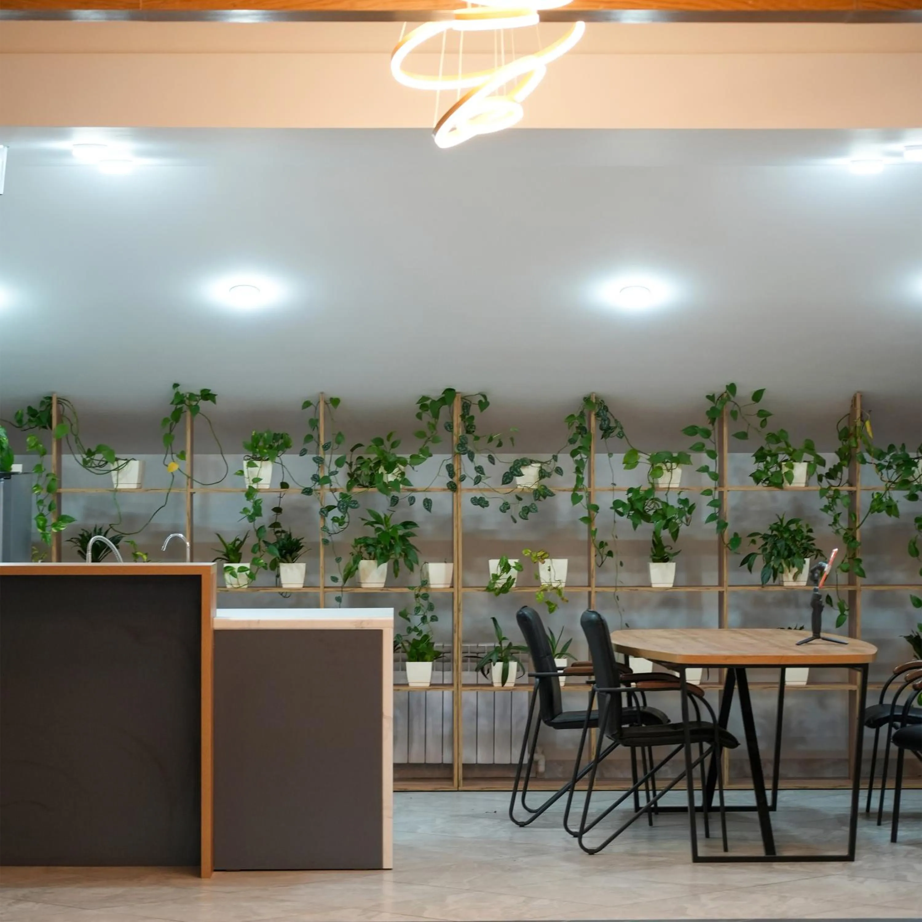 Seating area in Aisha Hotel