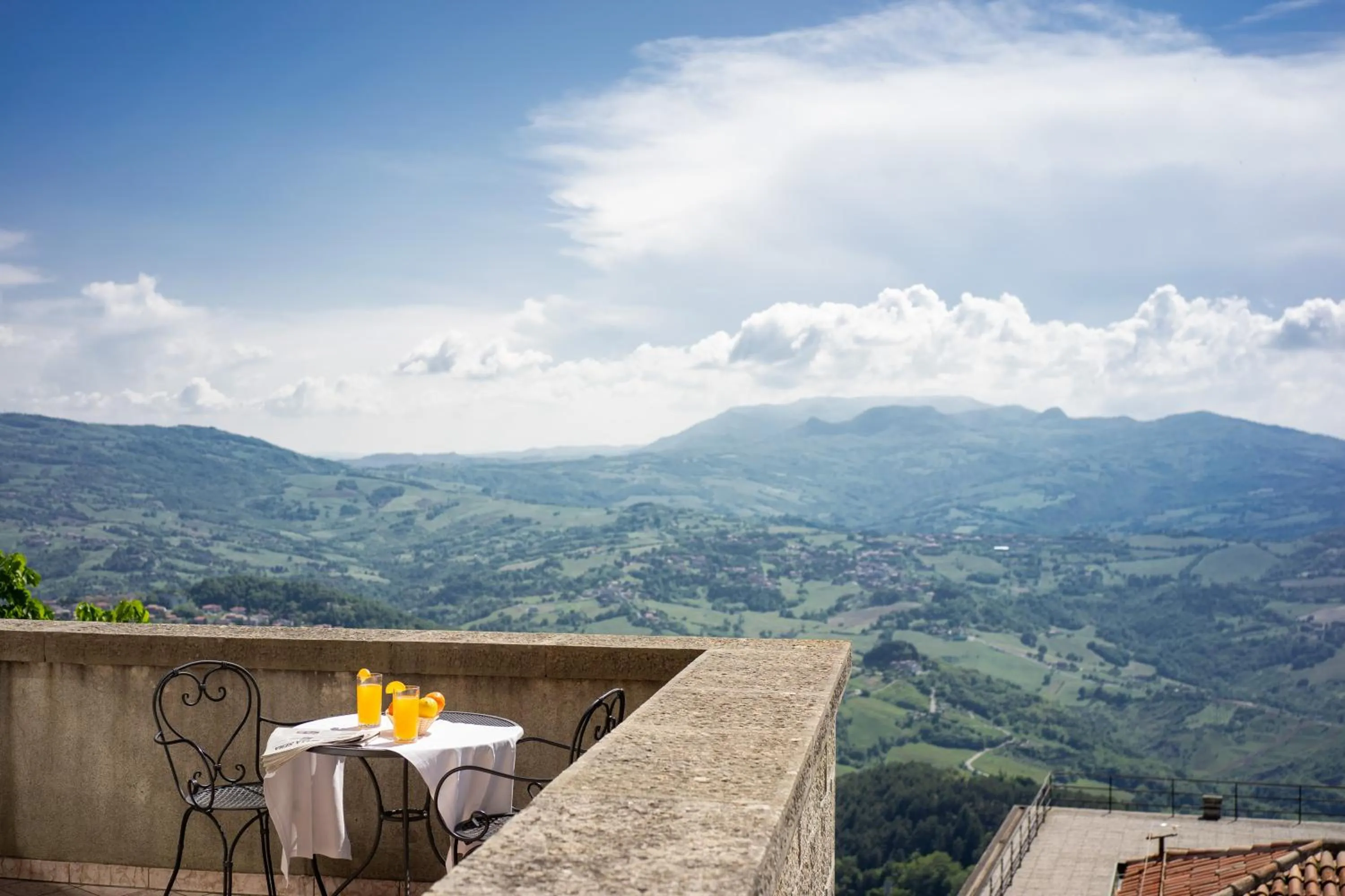 Balcony/Terrace in Hotel Cesare