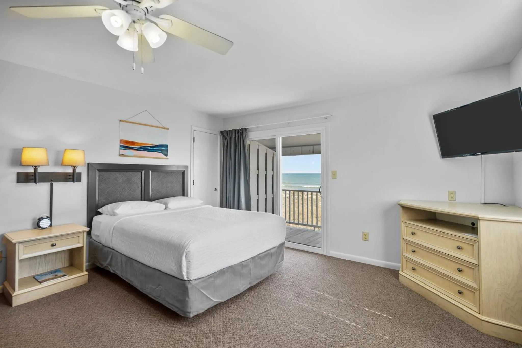 Bed in The Beach House