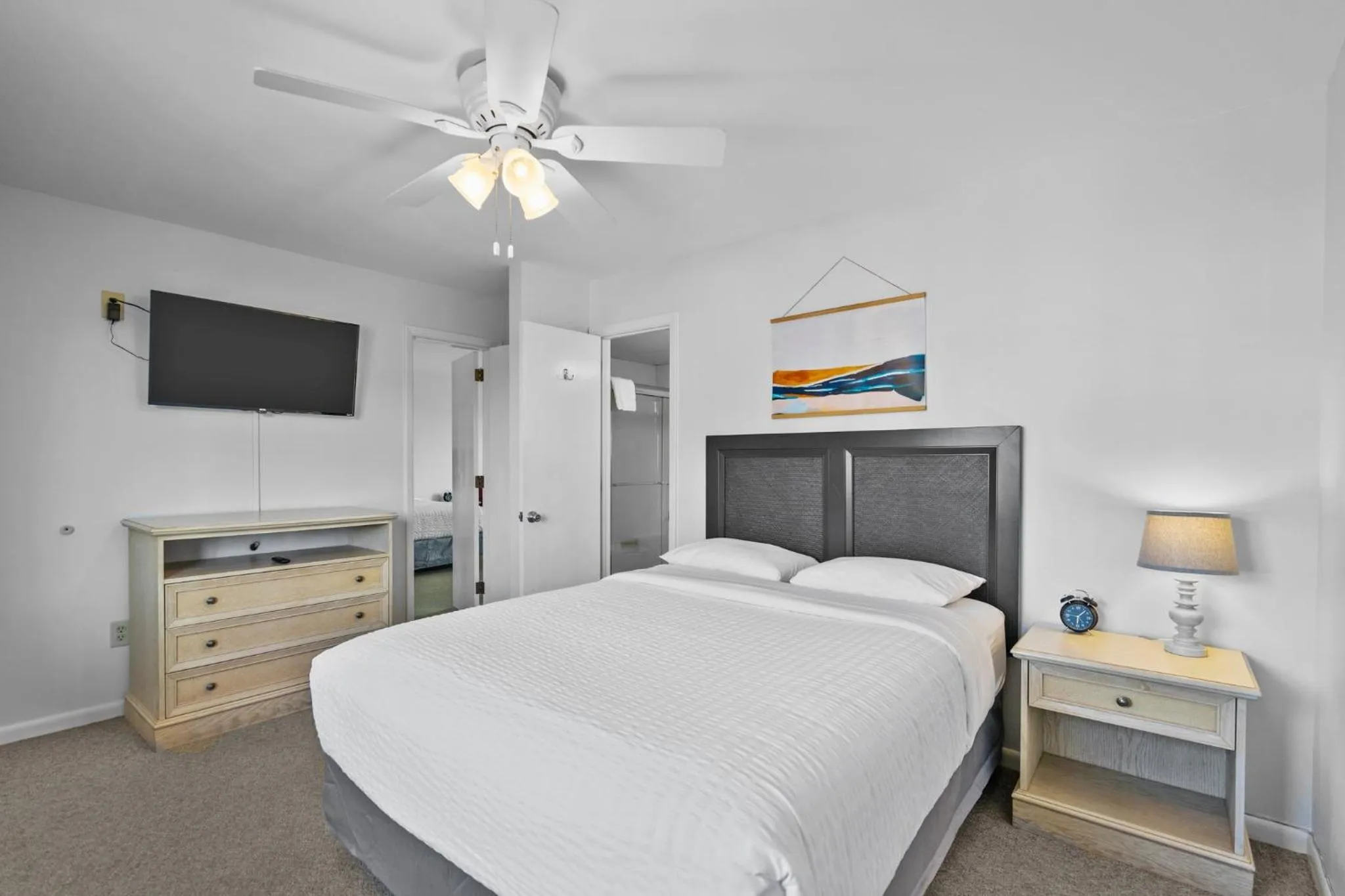 Bed in The Beach House