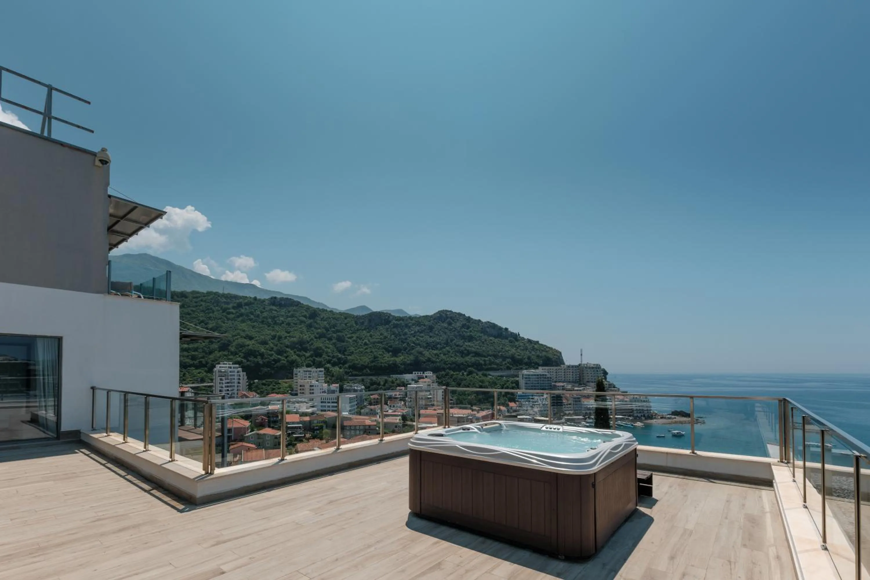 Hot Tub in Eurostars Queen of Montenegro