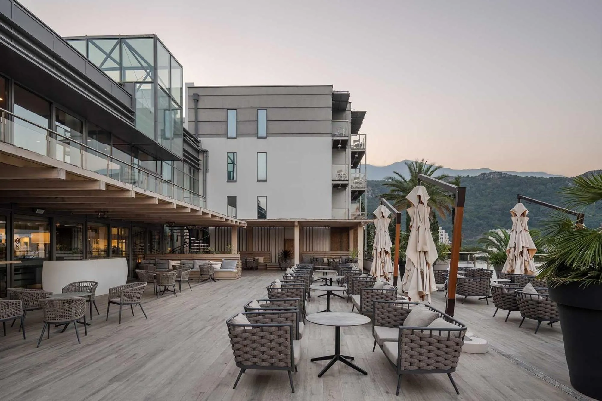 Balcony/Terrace in Eurostars Queen of Montenegro