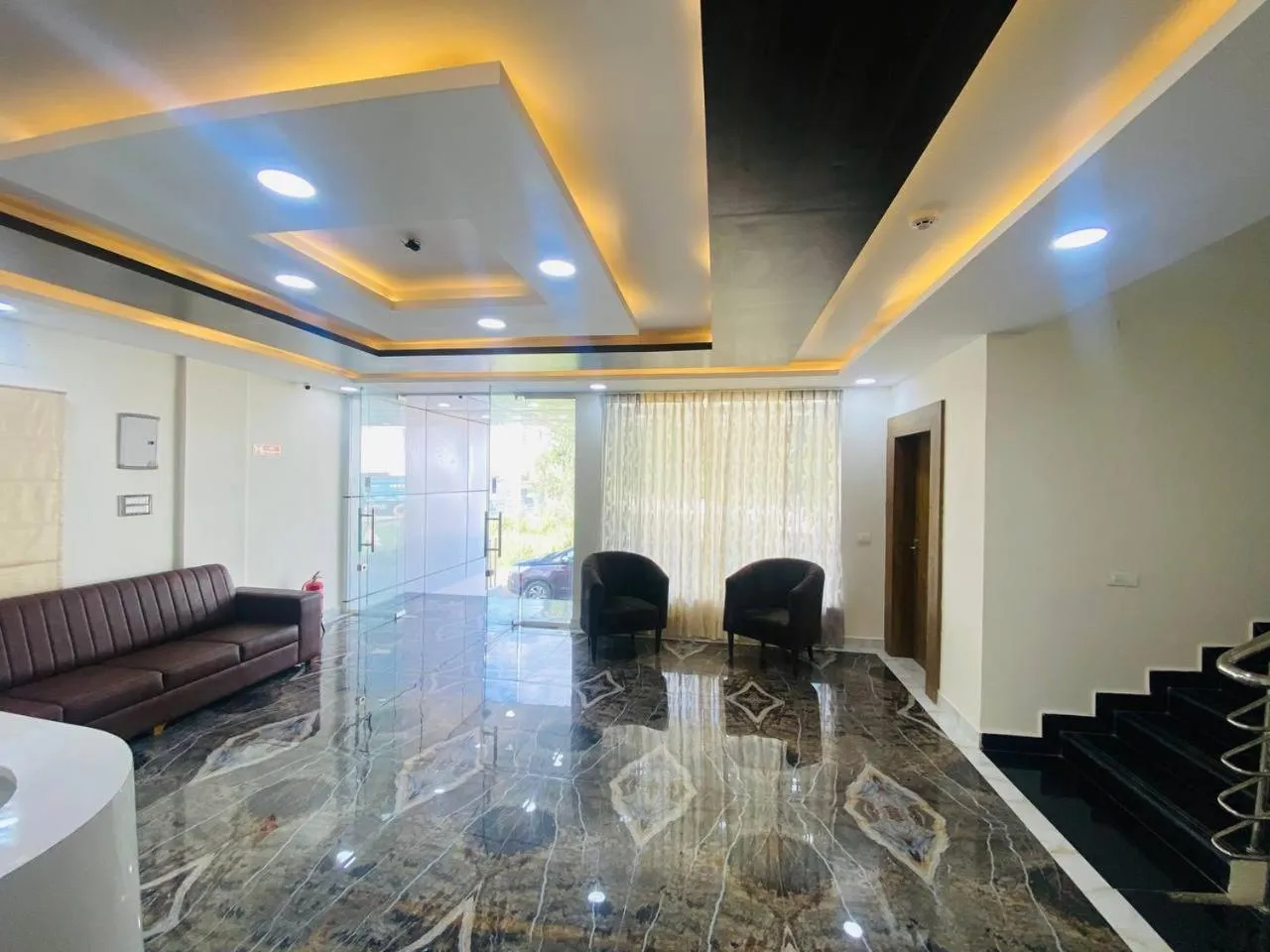 Seating area in Spectra Hotel Bangalore Airport