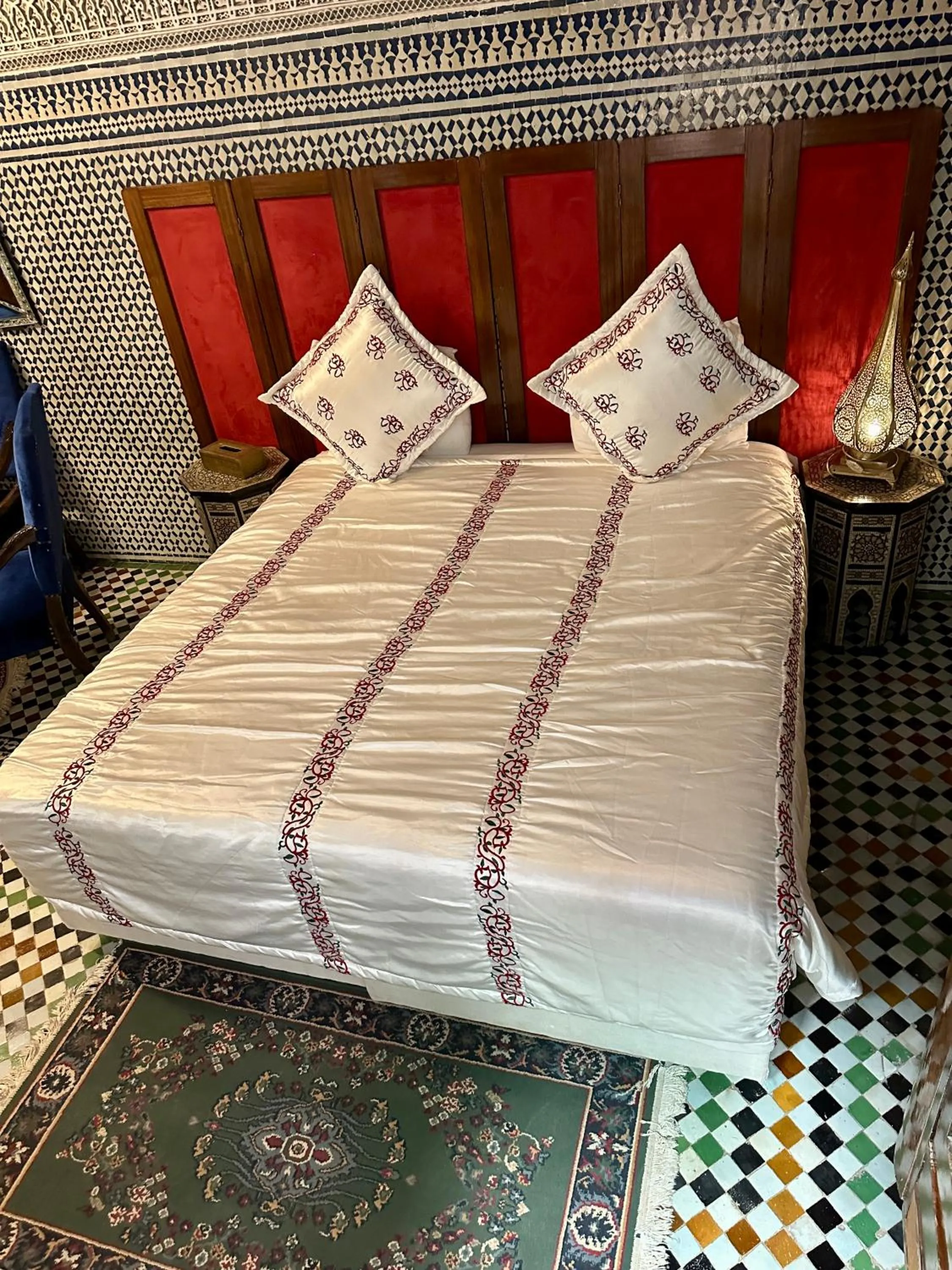 Bed in Riad Damia Suite & Spa