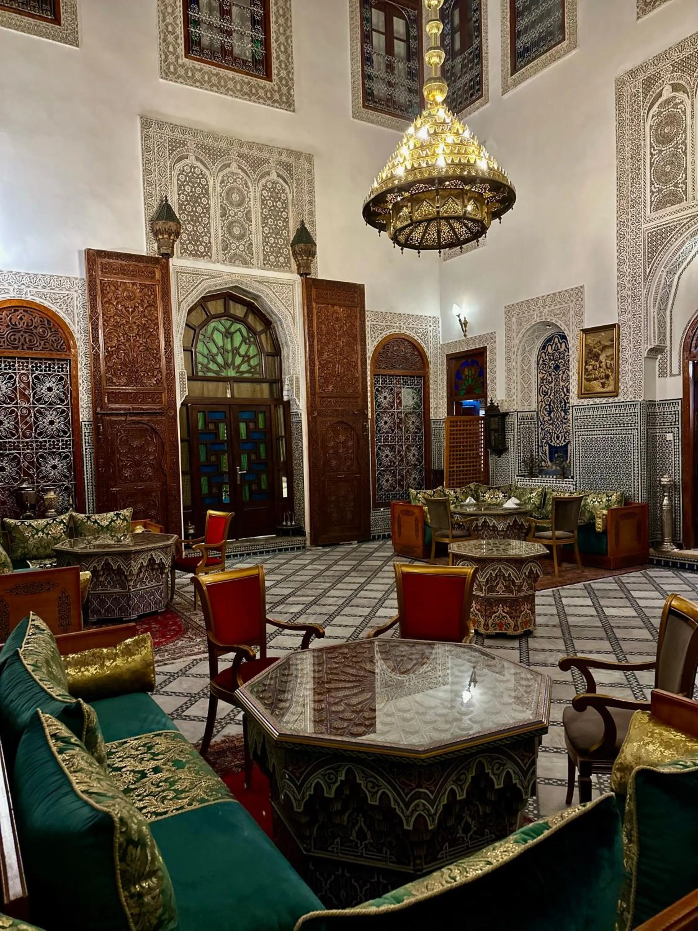 Restaurant/places to eat in Riad Damia Suite & Spa