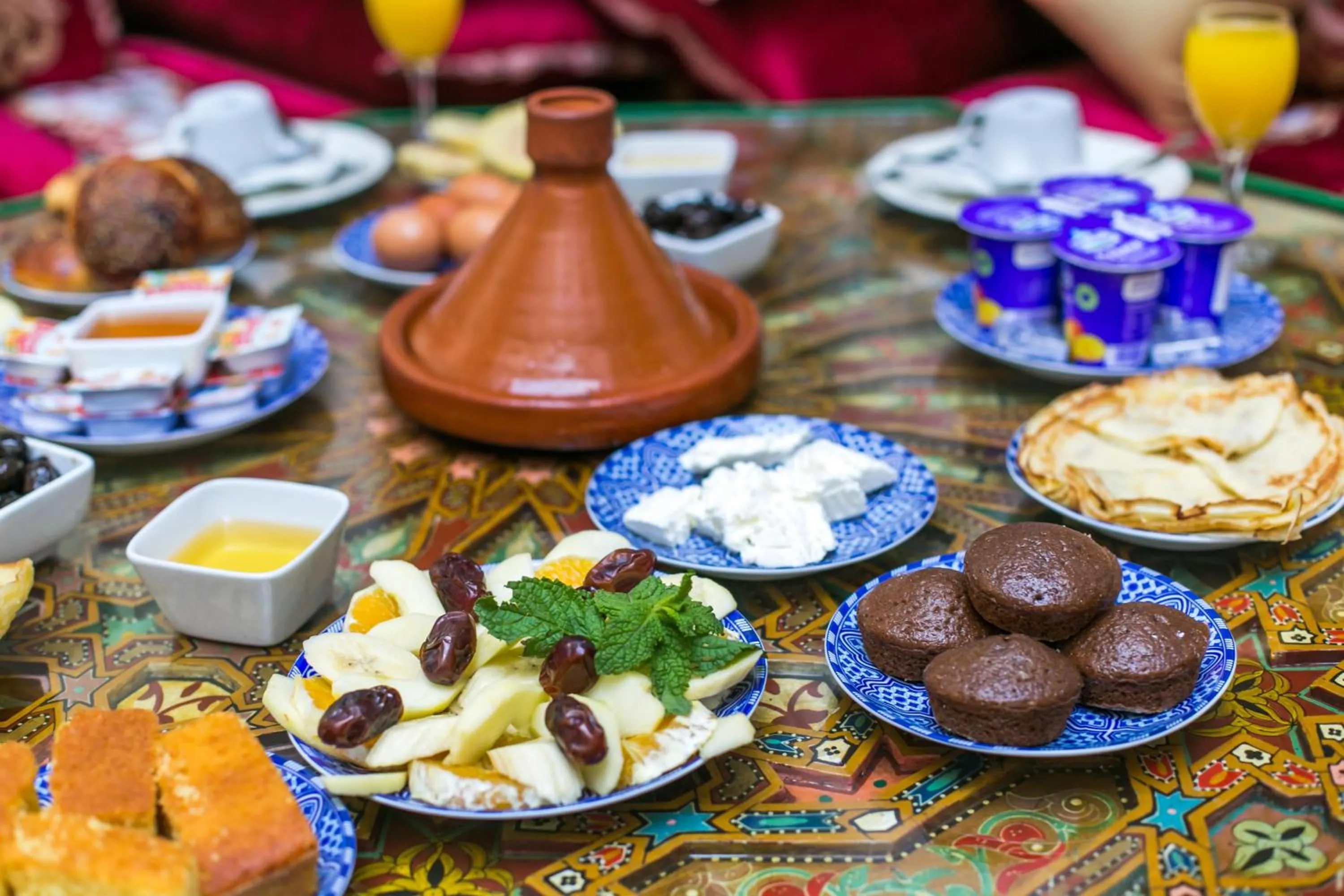 Food and drinks in Riad Damia Suite & Spa